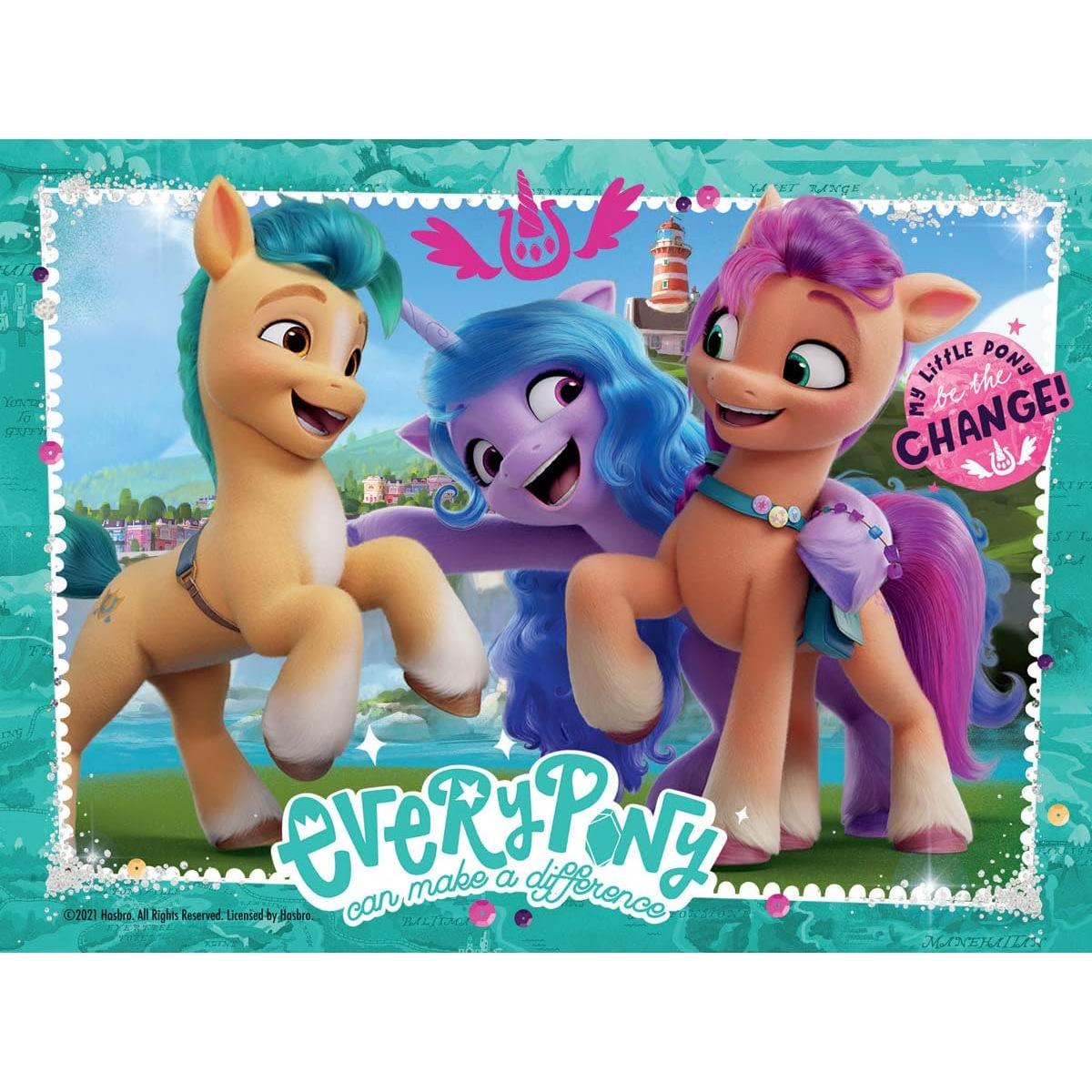 Rompecabezas Ravensburger Mi Pequeño Pony 4 en 1 - 12 a 24 Piezas