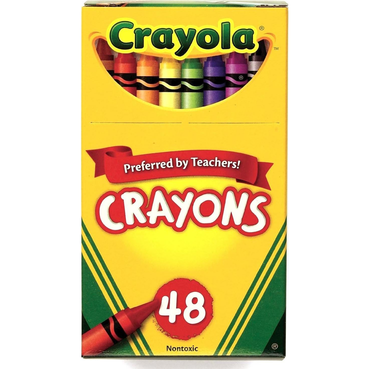 Crayones Crayola 48 colores - Paquete de 2 unidades