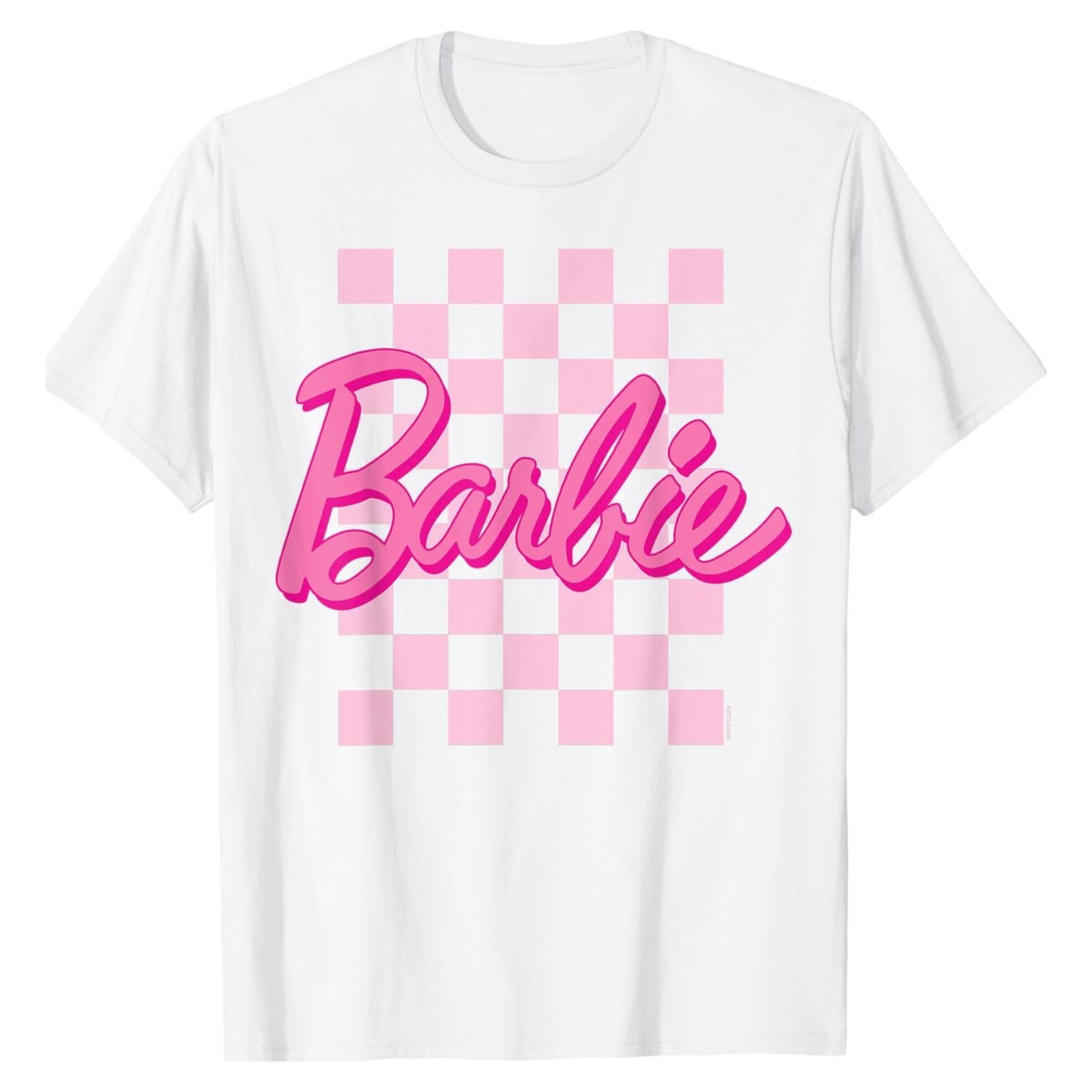 Camiseta de Manga Corta Barbie para Mujeres - Pequeña, Blanca
