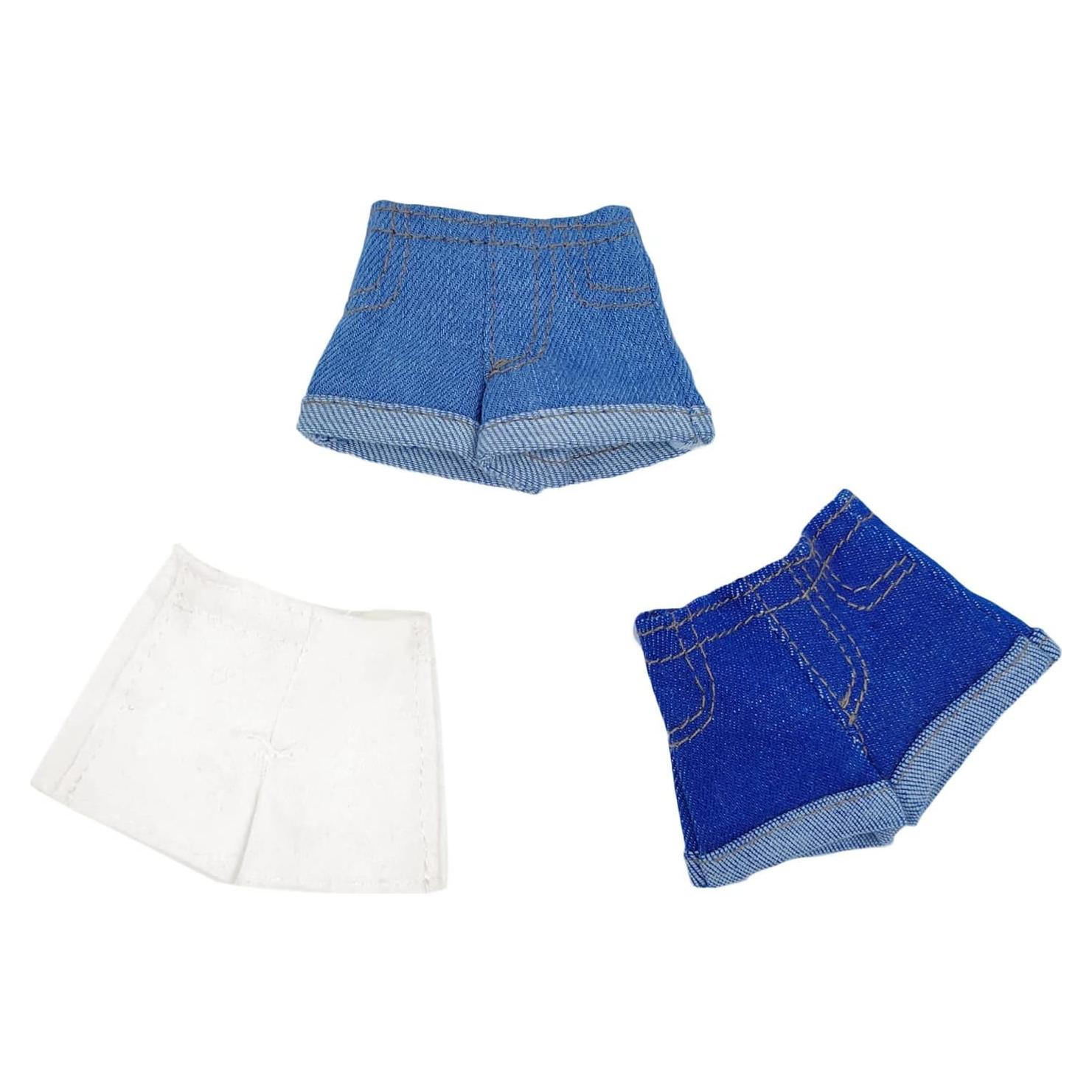 Conjunto de 3 faldas plisadas para muñecas 11.5" Apatsuki