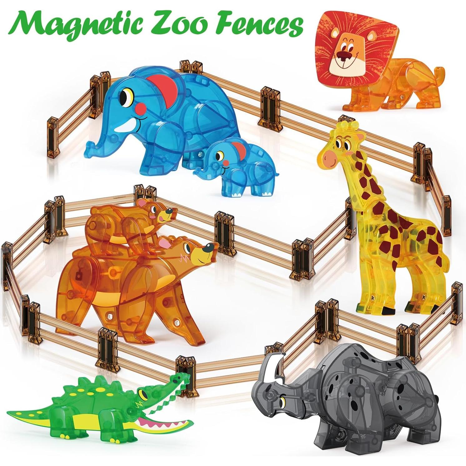 Azulejos Magnéticos de Cercas Oriate - 18 Piezas para Niños