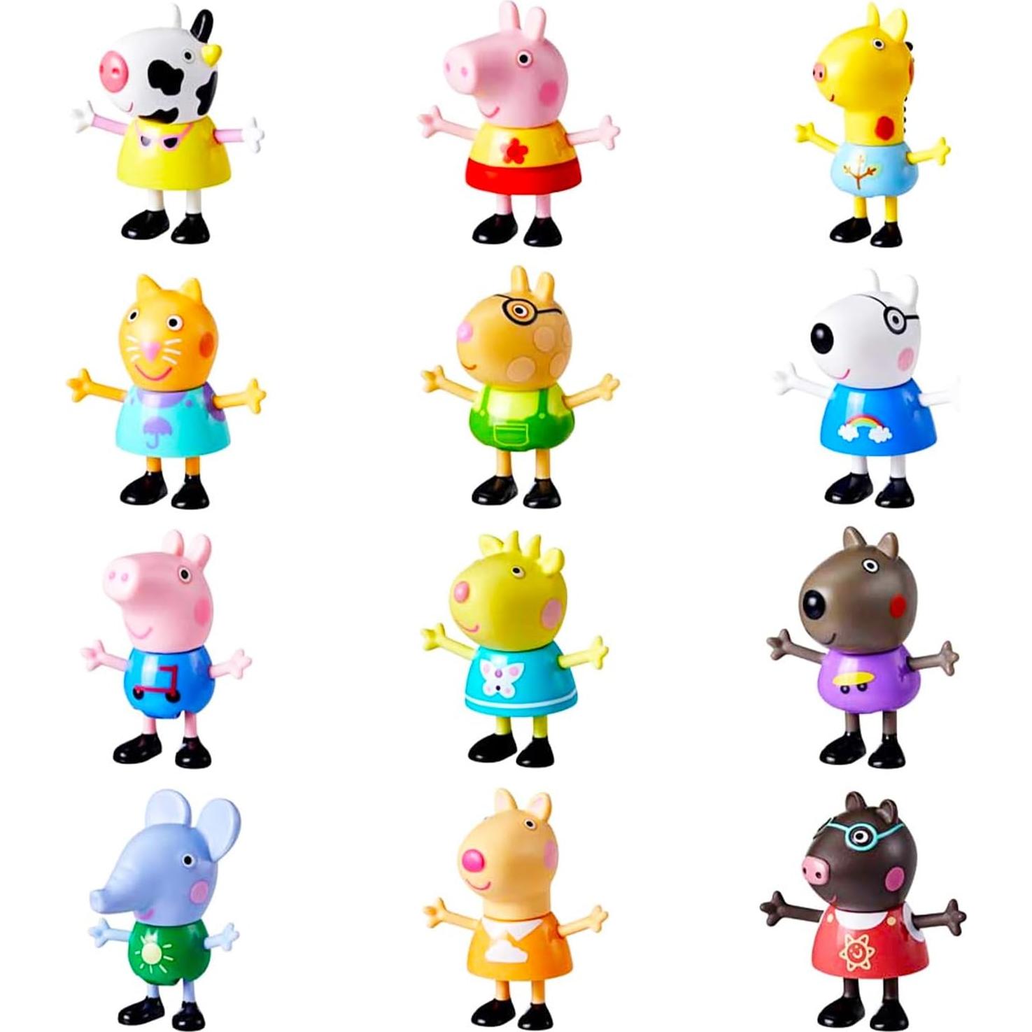 Cajas Sorpresa Peppa Pig 6 Paquete con Figuras y Stickers