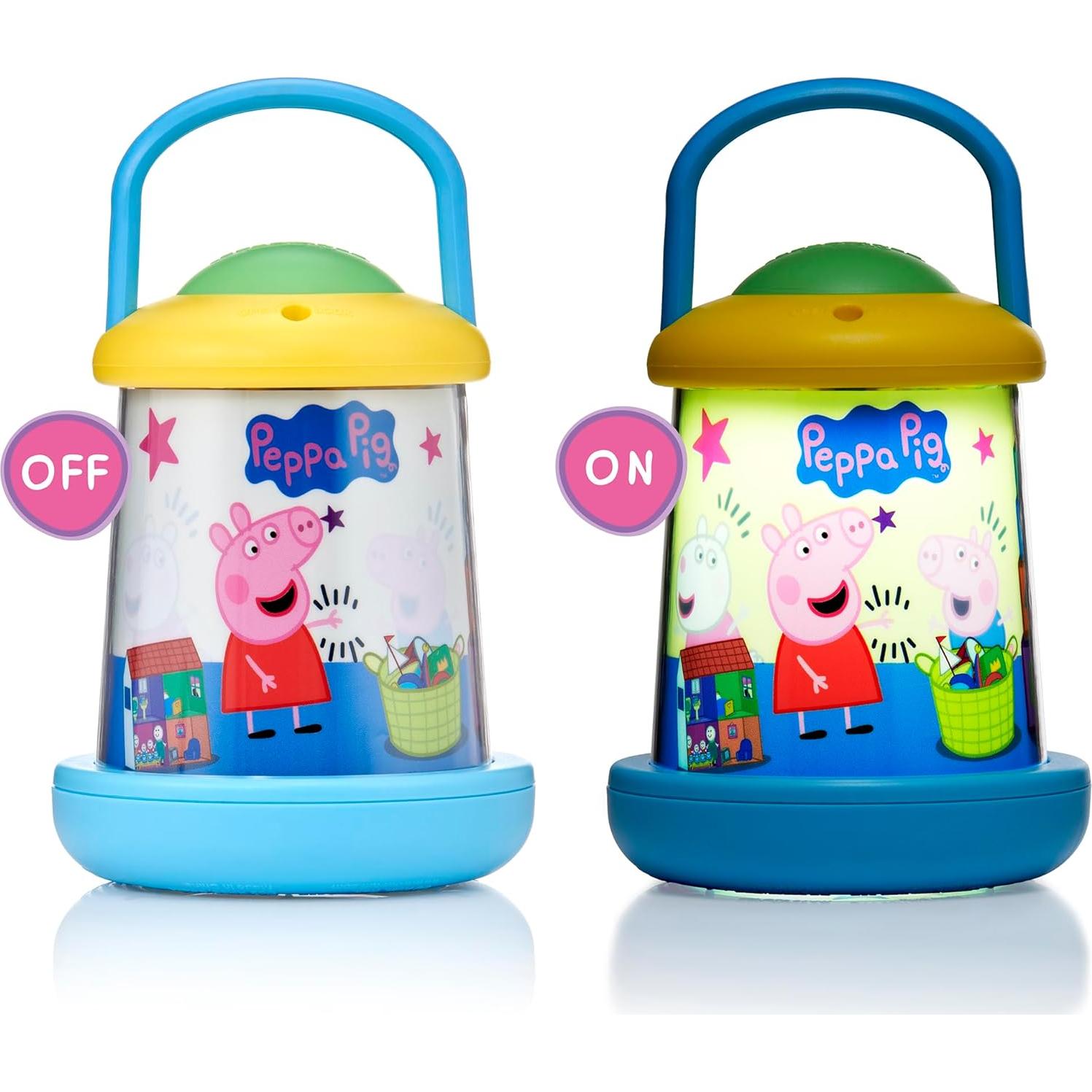 Linterna Reveladora de Luz Peppa Pig 16cm con Apagado Automático