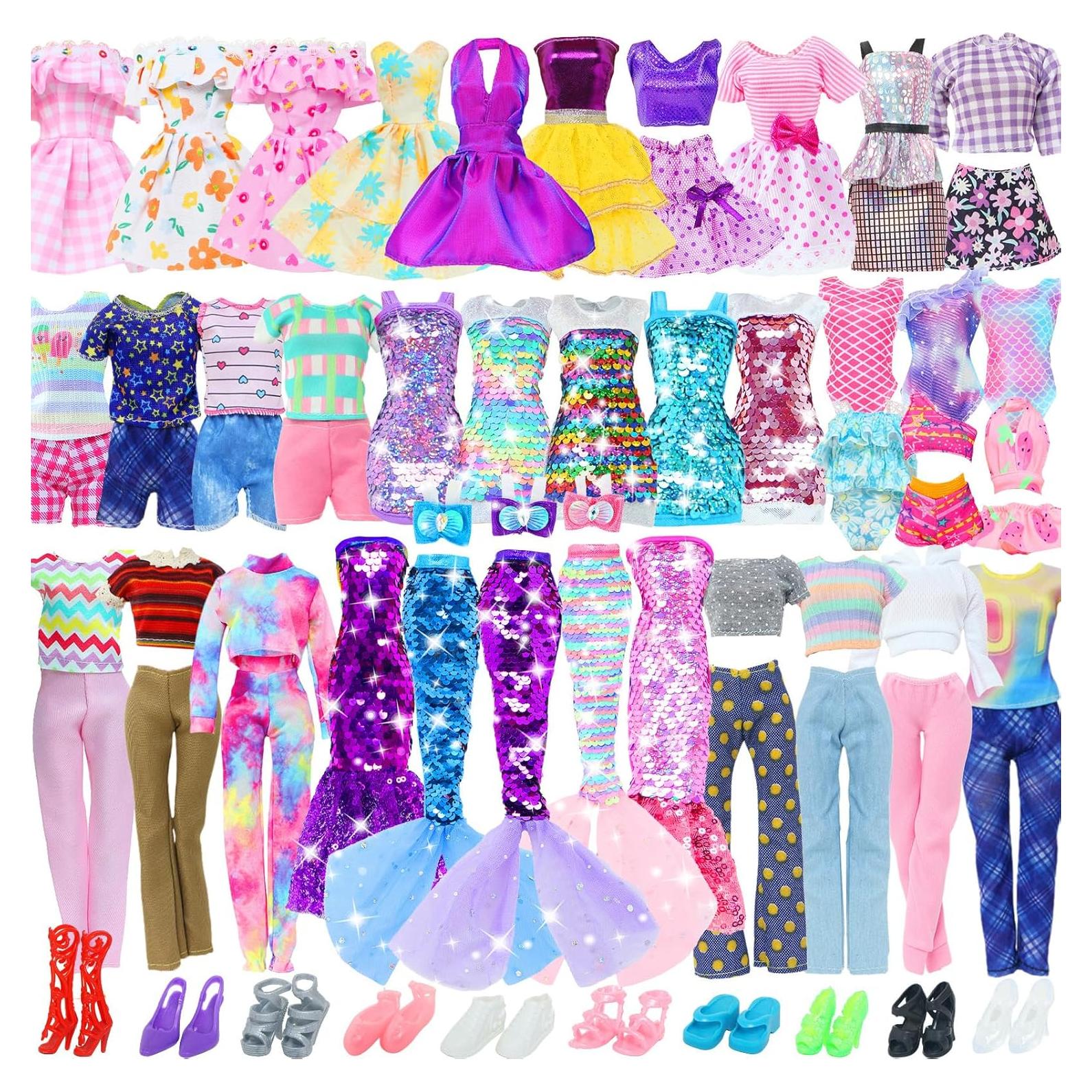 20 Piezas Ropa y Accesorios para Muñeca 11.5" QBPKQY