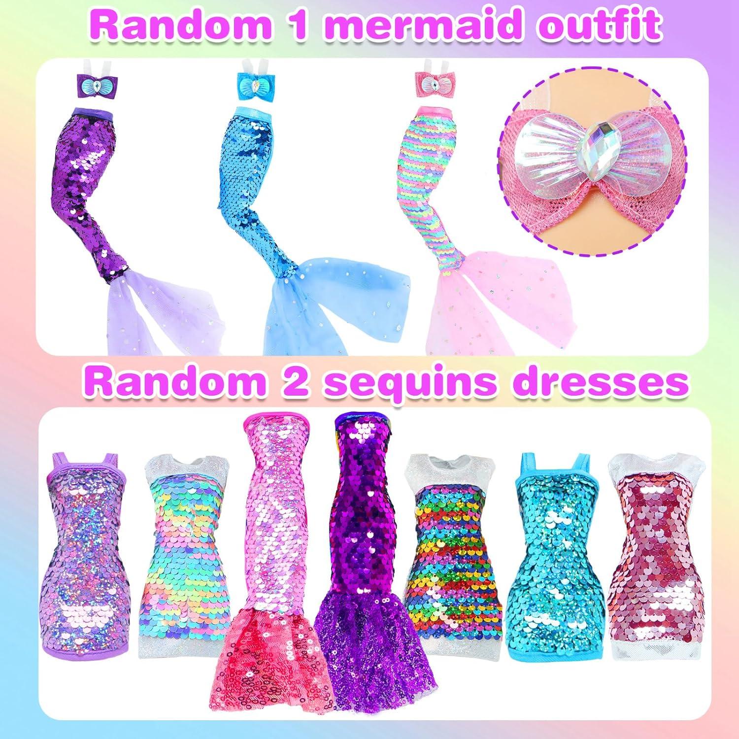 20 Piezas Ropa y Accesorios para Muñeca 11.5" QBPKQY