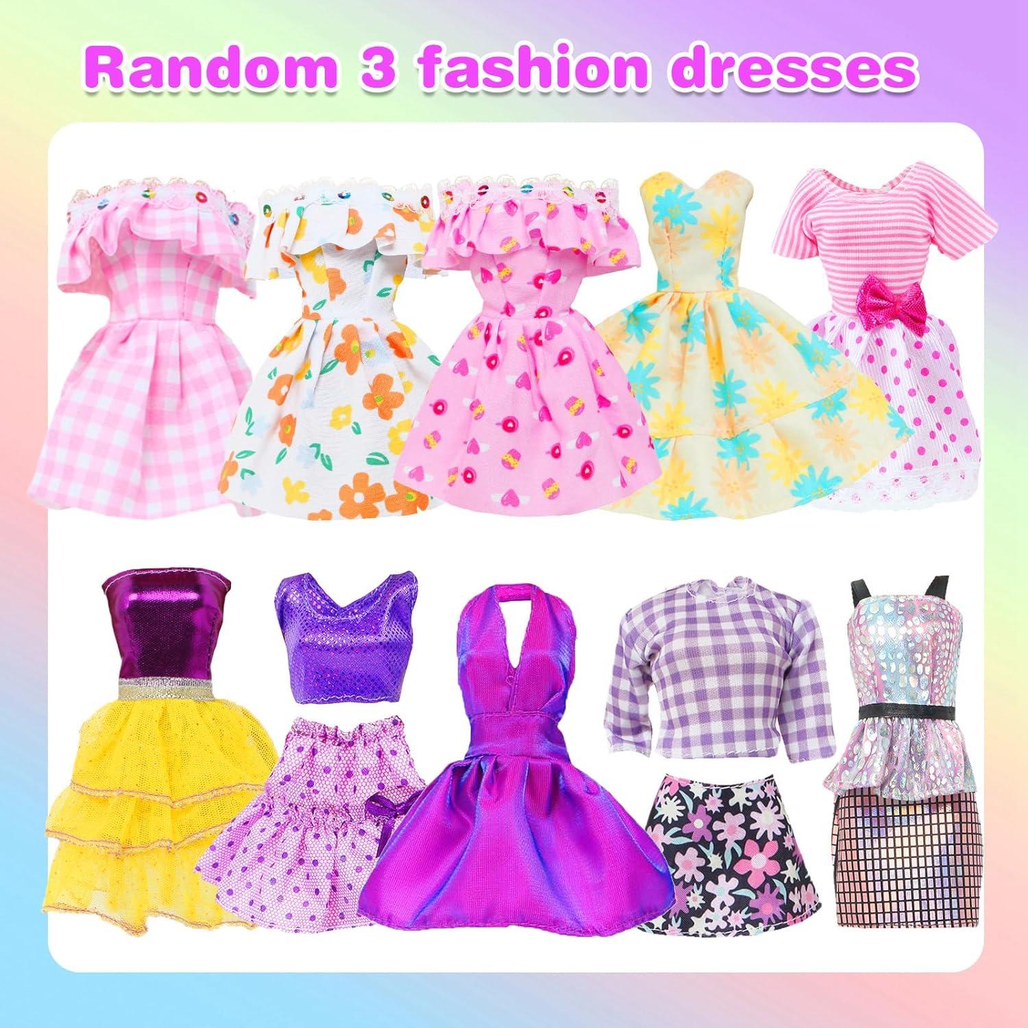 20 Piezas Ropa y Accesorios para Muñeca 11.5" QBPKQY