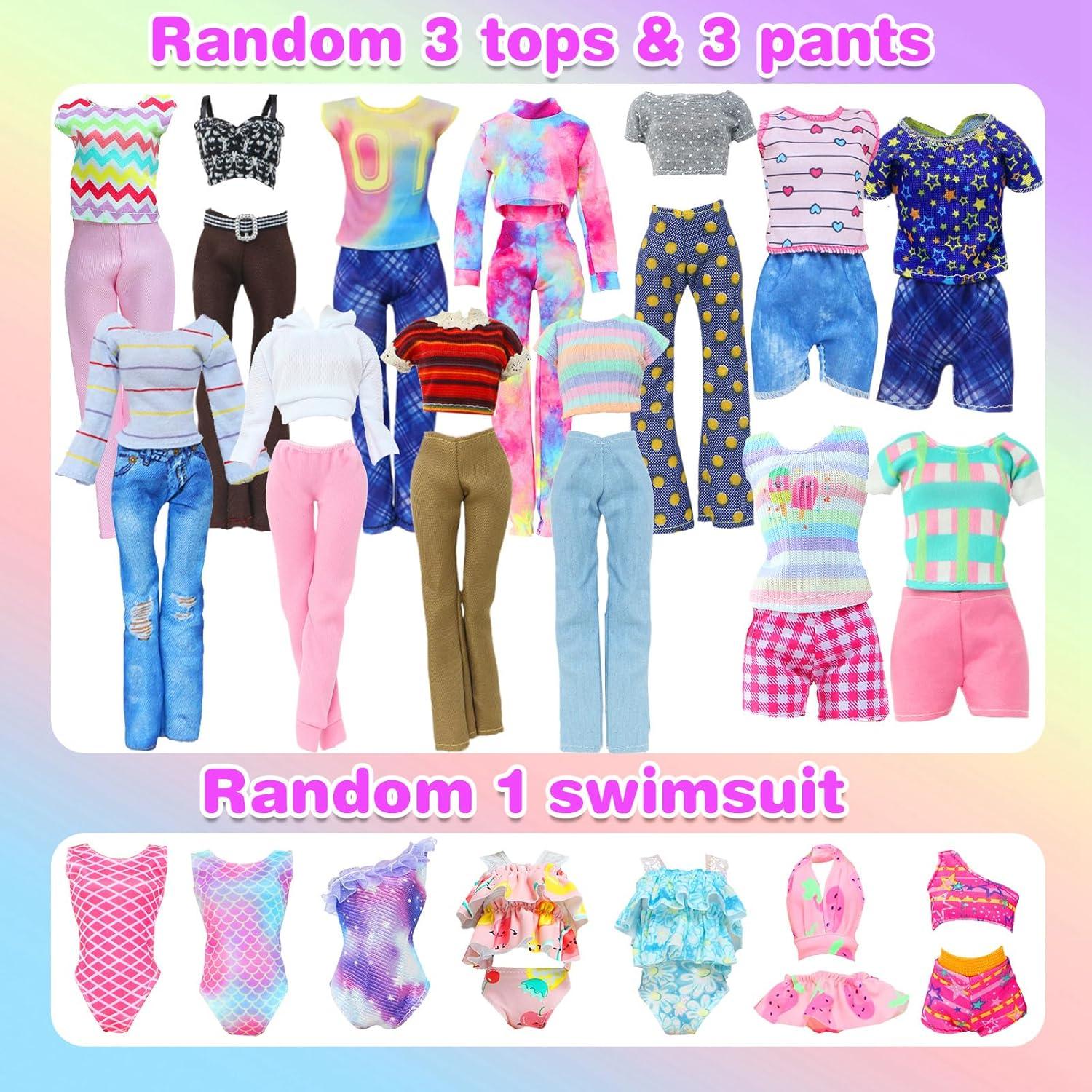 20 Piezas Ropa y Accesorios para Muñeca 11.5" QBPKQY