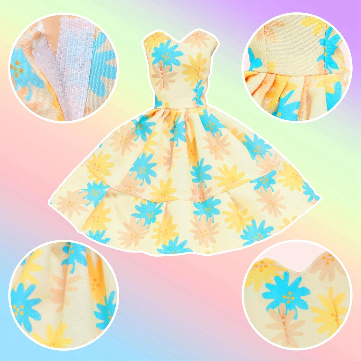 20 Piezas Ropa y Accesorios para Muñeca 11.5" QBPKQY