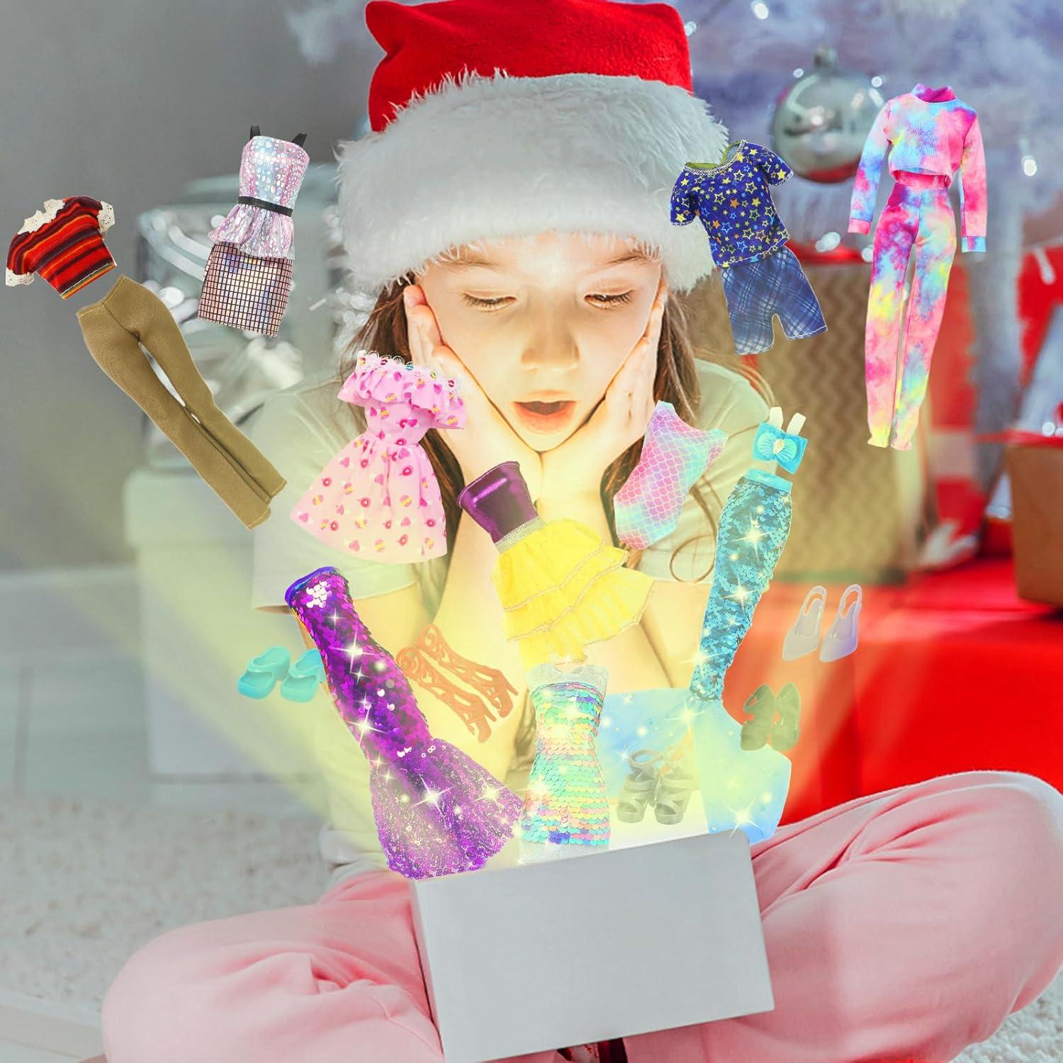 20 Piezas Ropa y Accesorios para Muñeca 11.5" QBPKQY