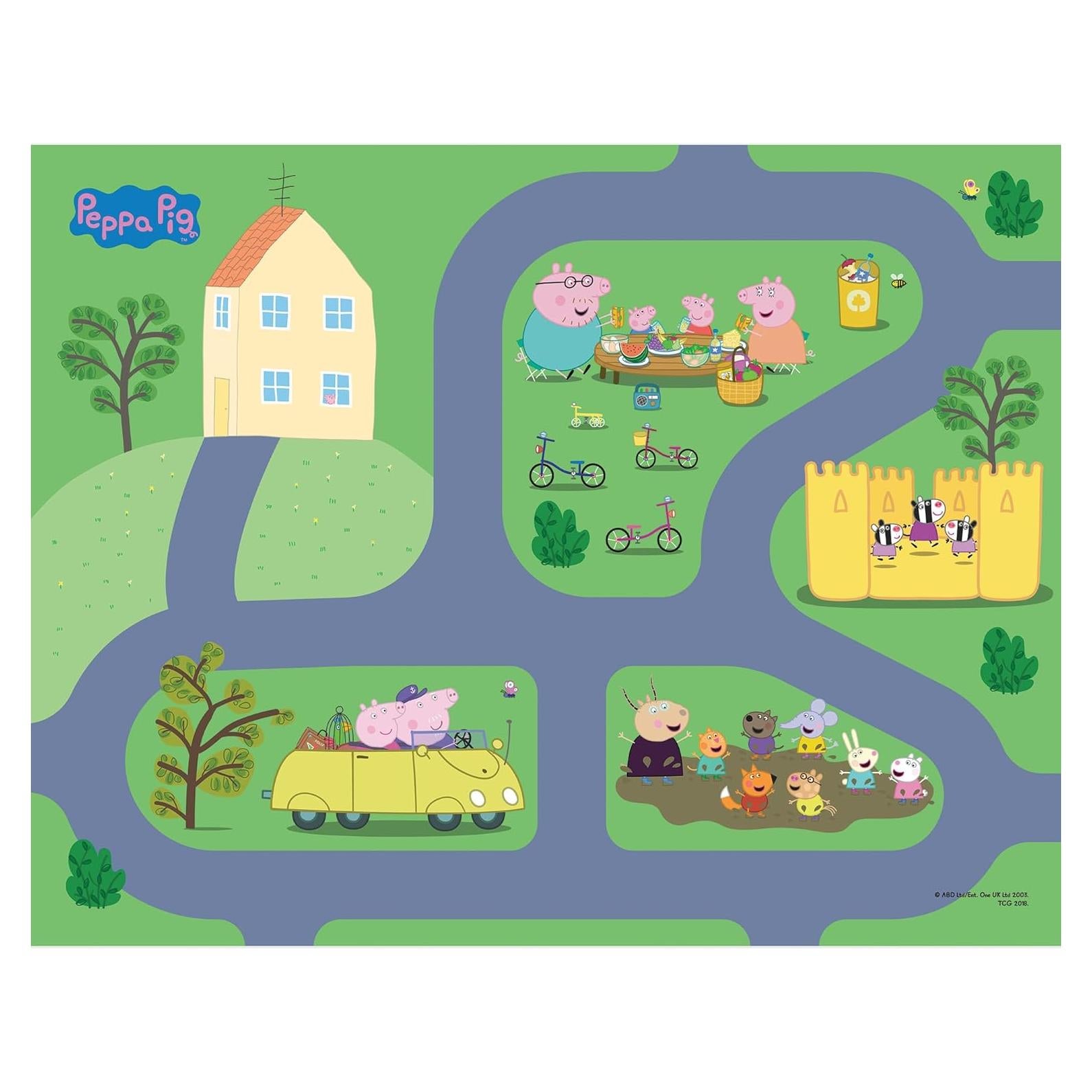 Alfombrilla de Juego Peppa Pig TCG Toys 77.5x59.7cm EVA