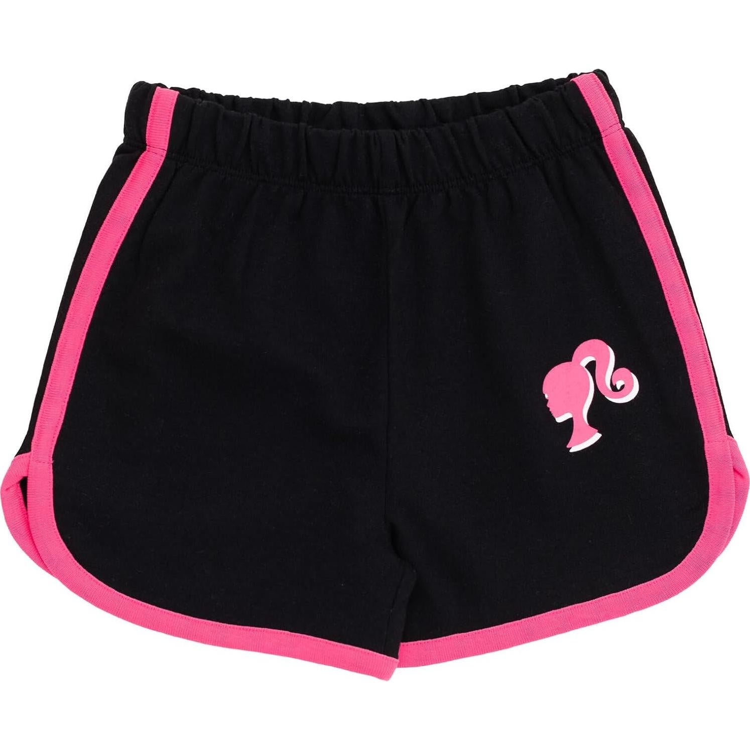 Conjunto camiseta Barbie y pantalones cortos delfín 7-8 años