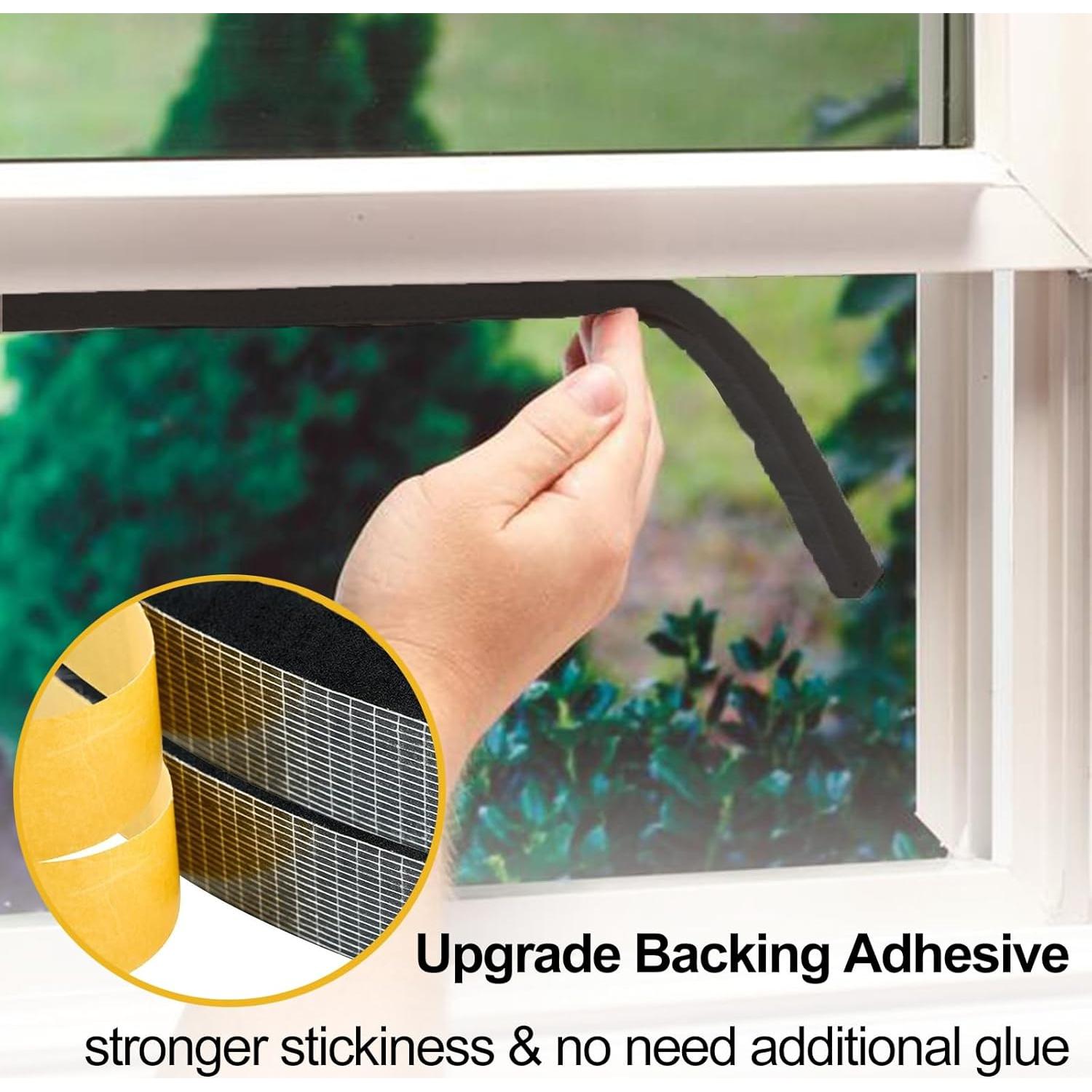 Cinta de Espuma Aislante DEMEDO 1x1 Pulgada 6.5 Metros Negra