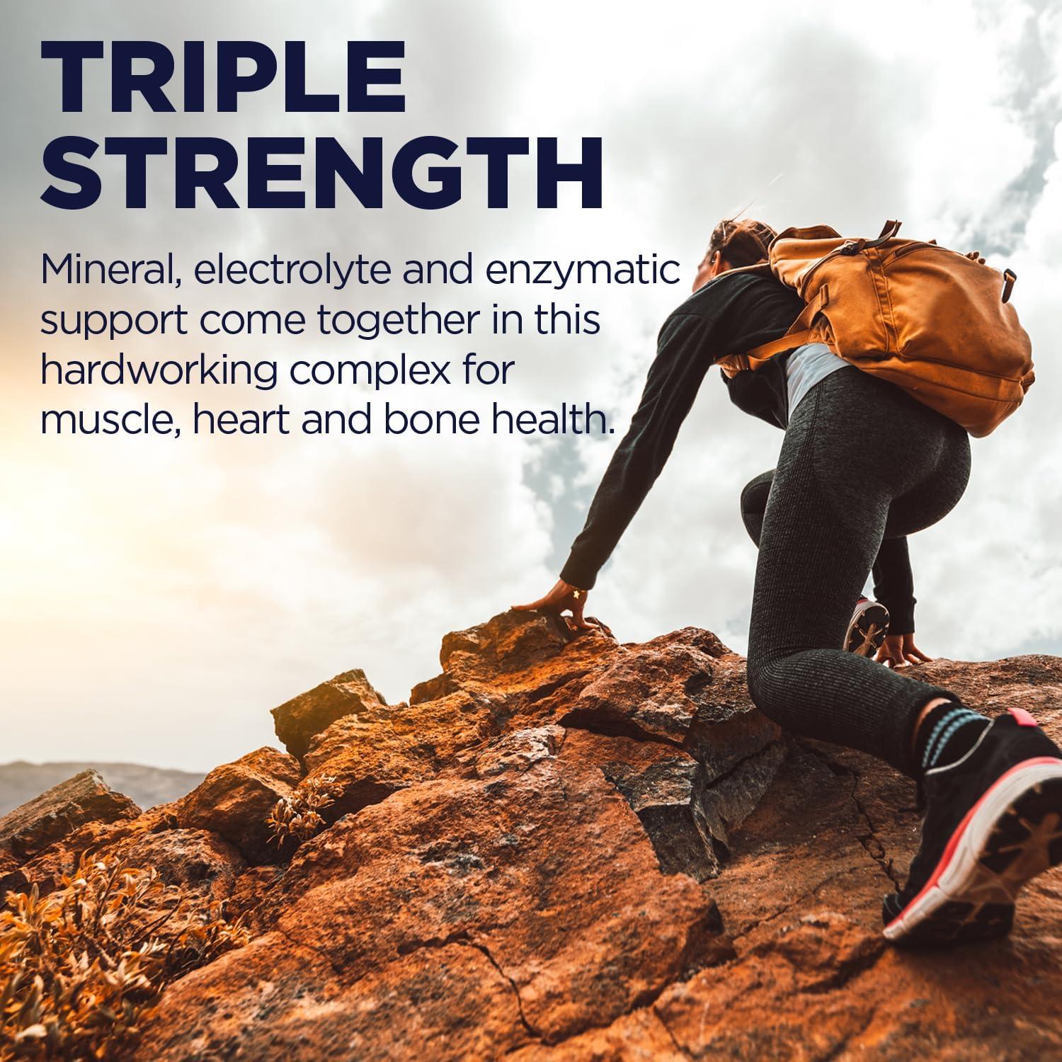 Suplemento KAL Magnesio Potasio Bromelina 60 Tabletas