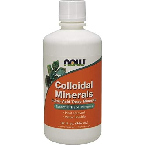 Minerales Coloidales Líquidos NOW Foods 946 ml - Derivados de Plantas