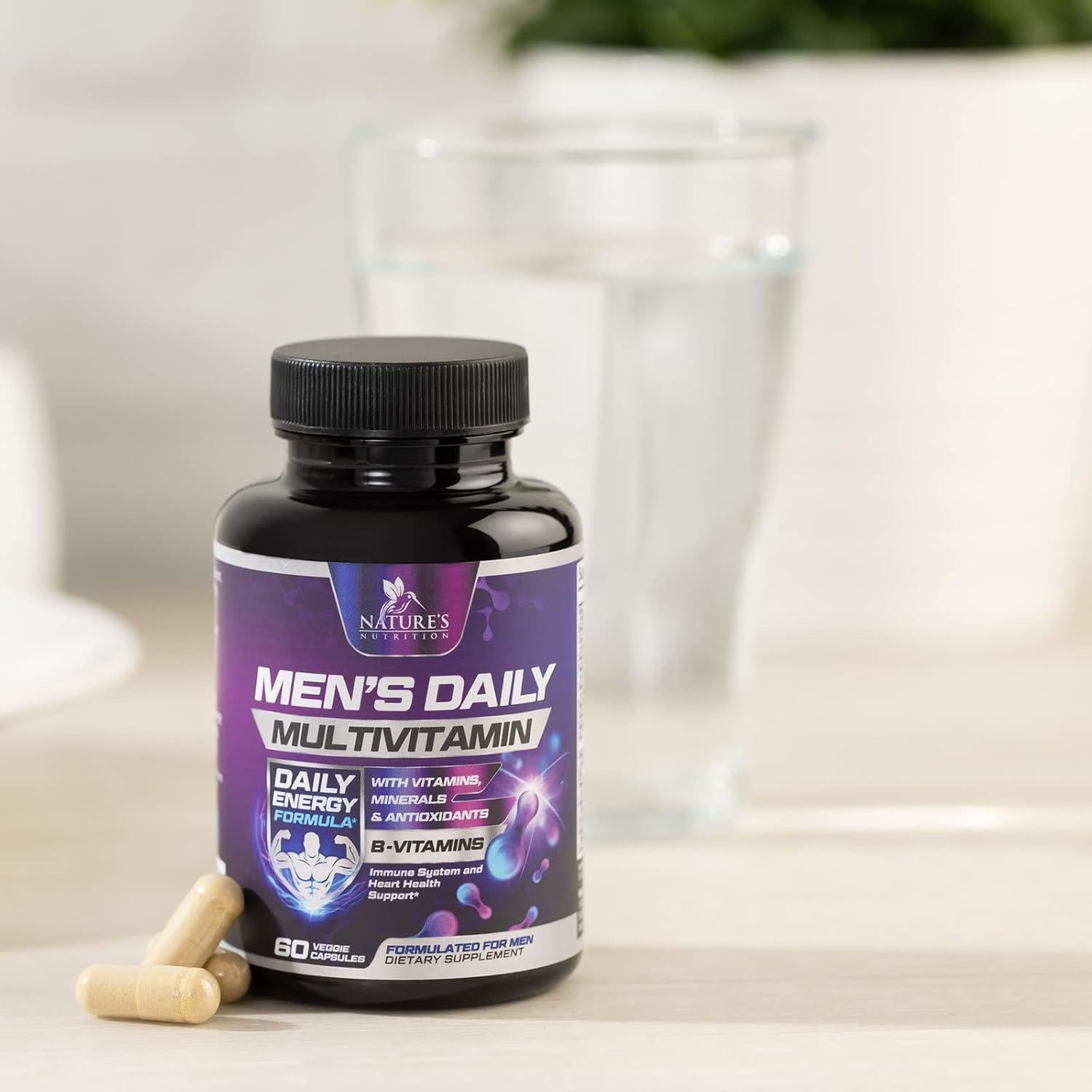 Multivitamina para Hombres Nature's Nutrition 60 Cápsulas