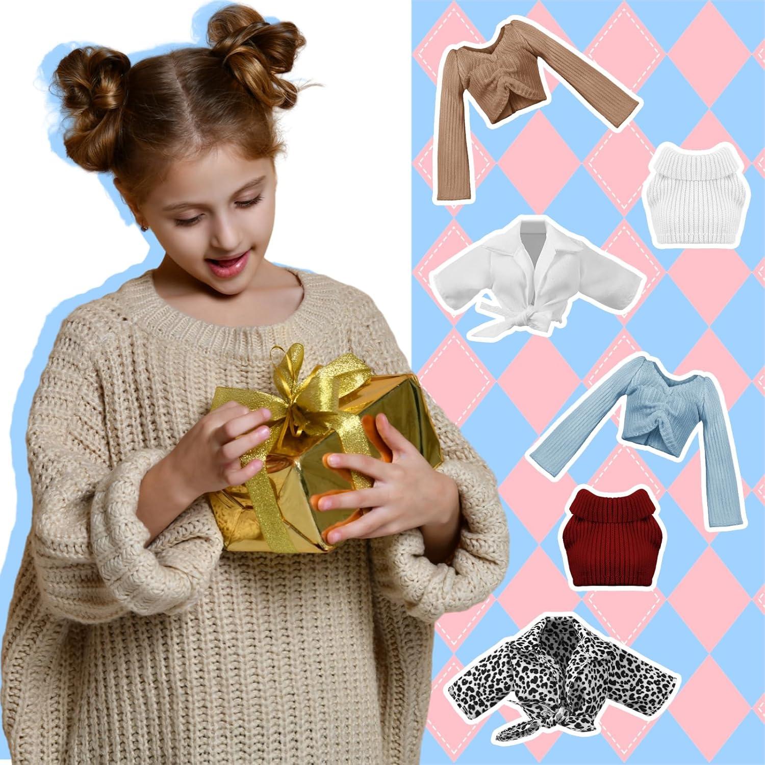 Conjunto Ropa de Muñeca Bencailor 6 Piezas 30 cm Estilo Retro