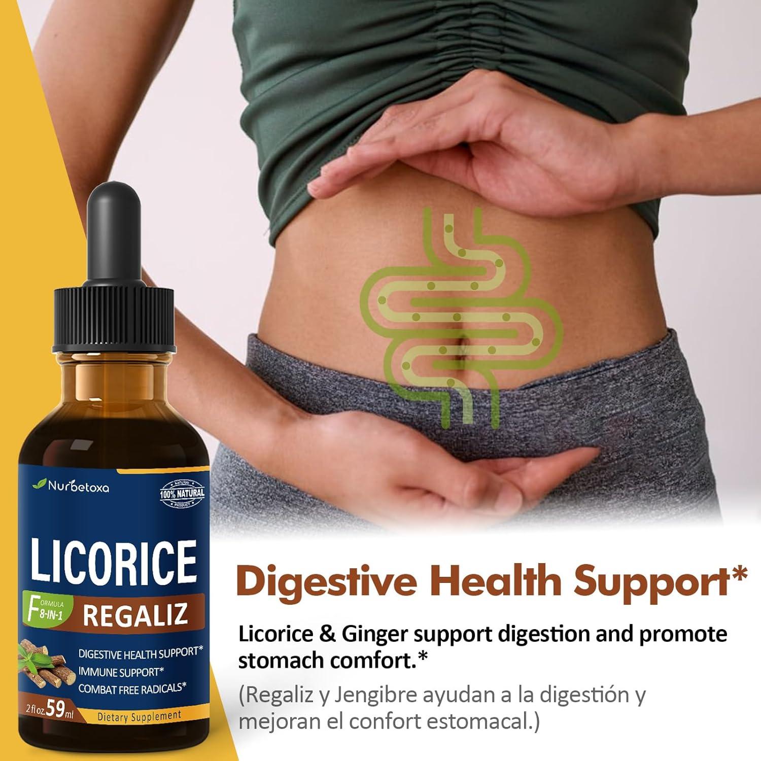 Extracto de Regaliz 59.15 ml - Suplemento Digestivo Natural