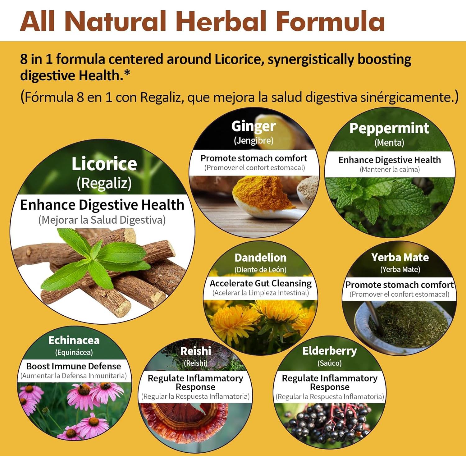 Extracto de Regaliz 59.15 ml - Suplemento Digestivo Natural