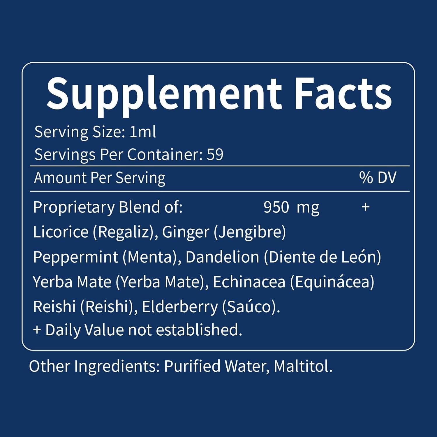 Extracto de Regaliz 59.15 ml - Suplemento Digestivo Natural