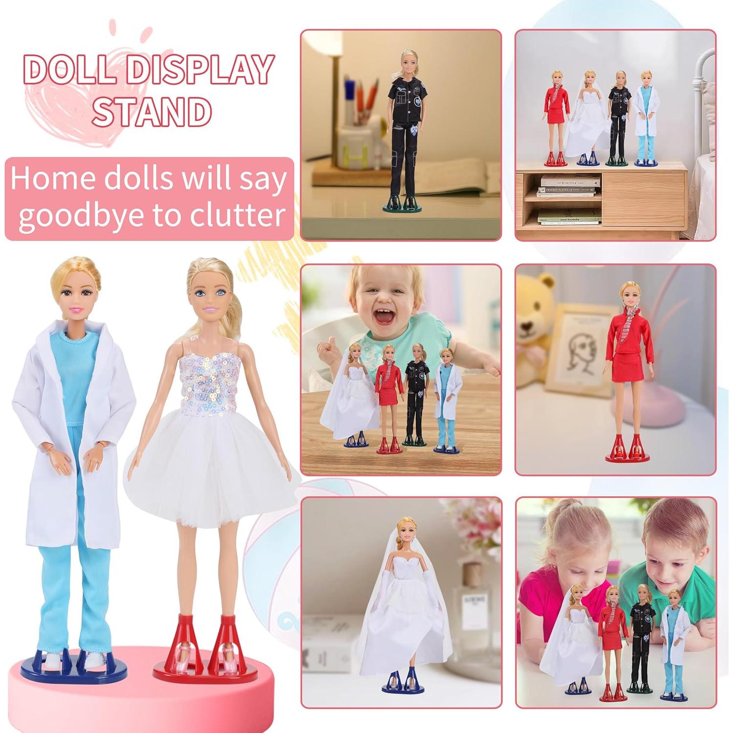 Conjunto Ropa y Accesorios para Muñecas Lady Cat 36 Piezas