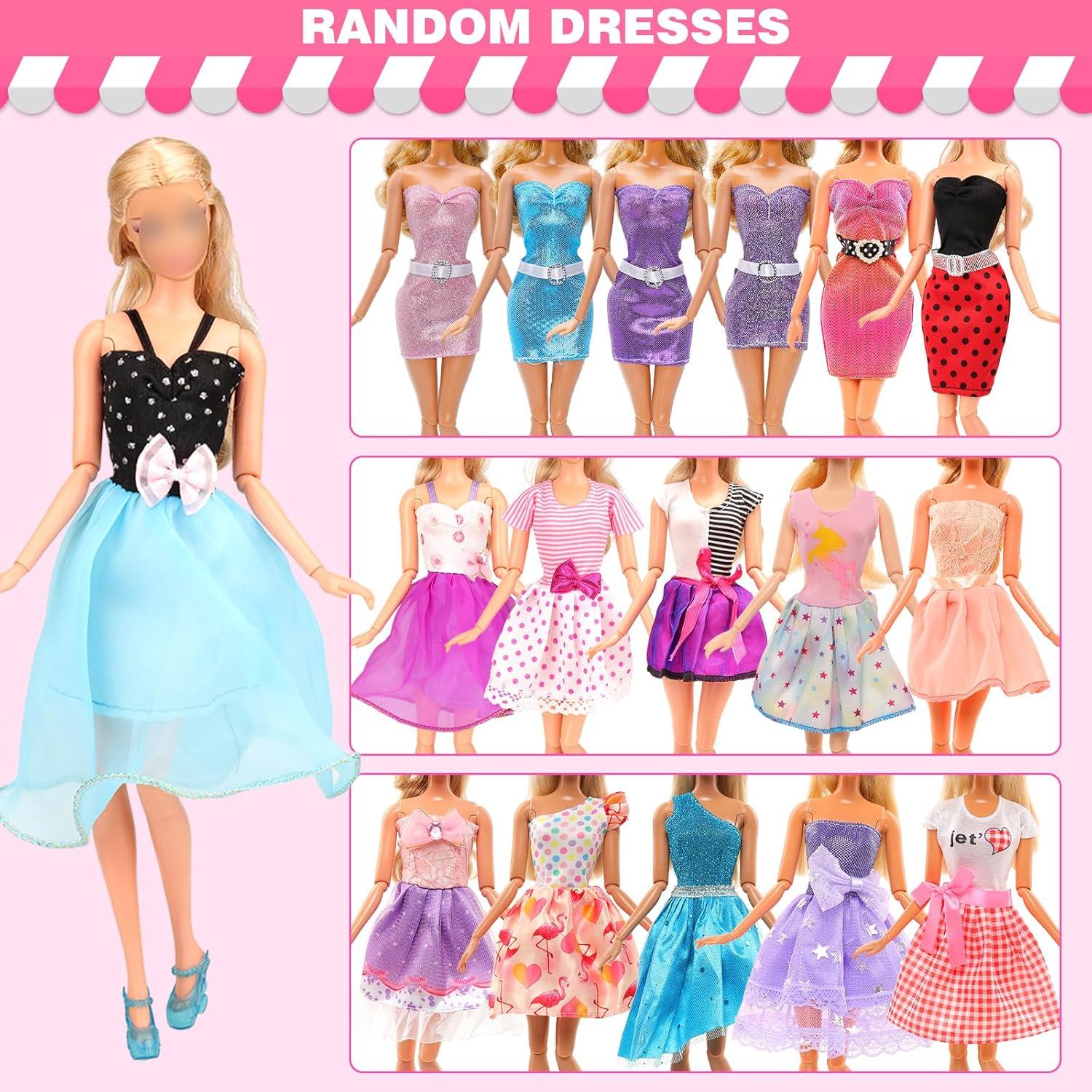 Juego de Ropa para Muñeca Joyfun 47 PCS Accesorios