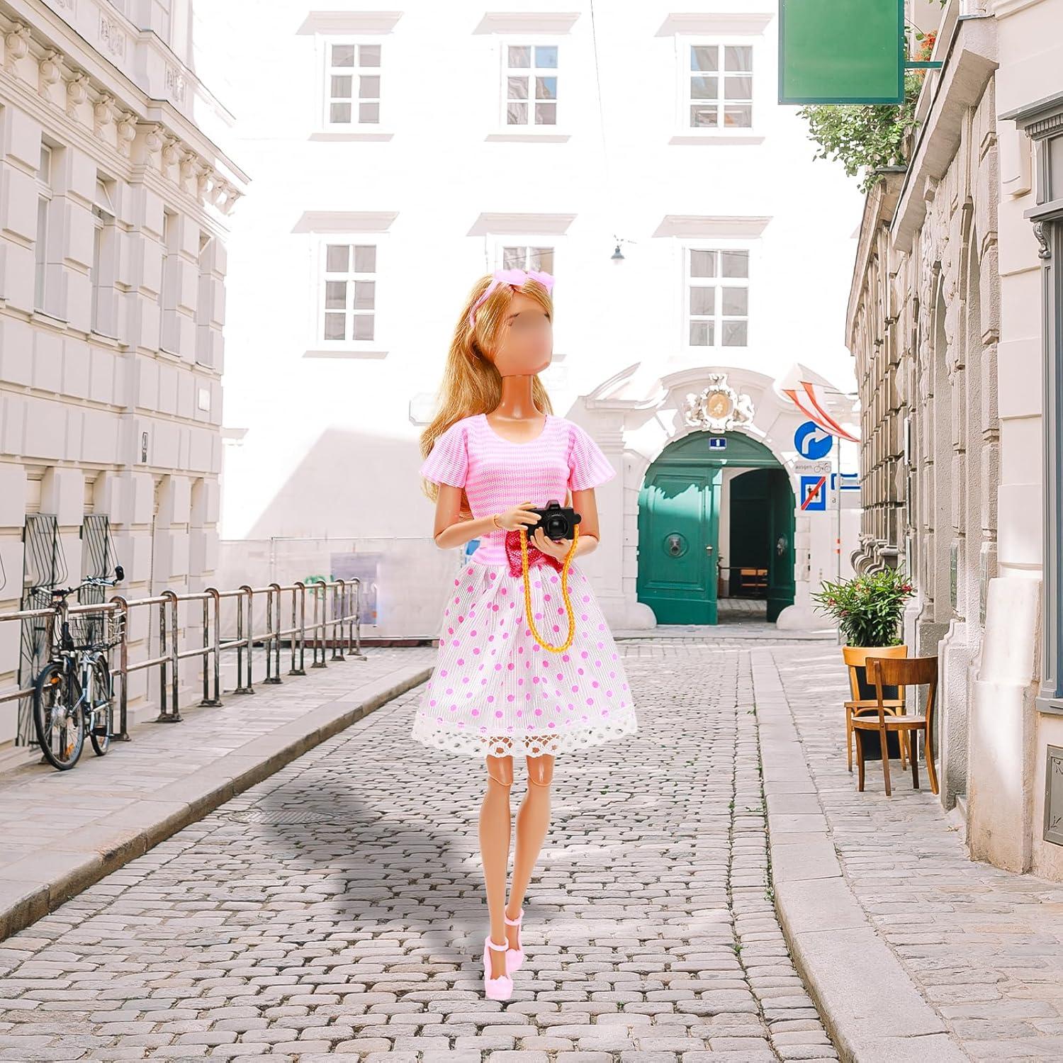 Juego de Ropa para Muñeca Joyfun 47 PCS Accesorios