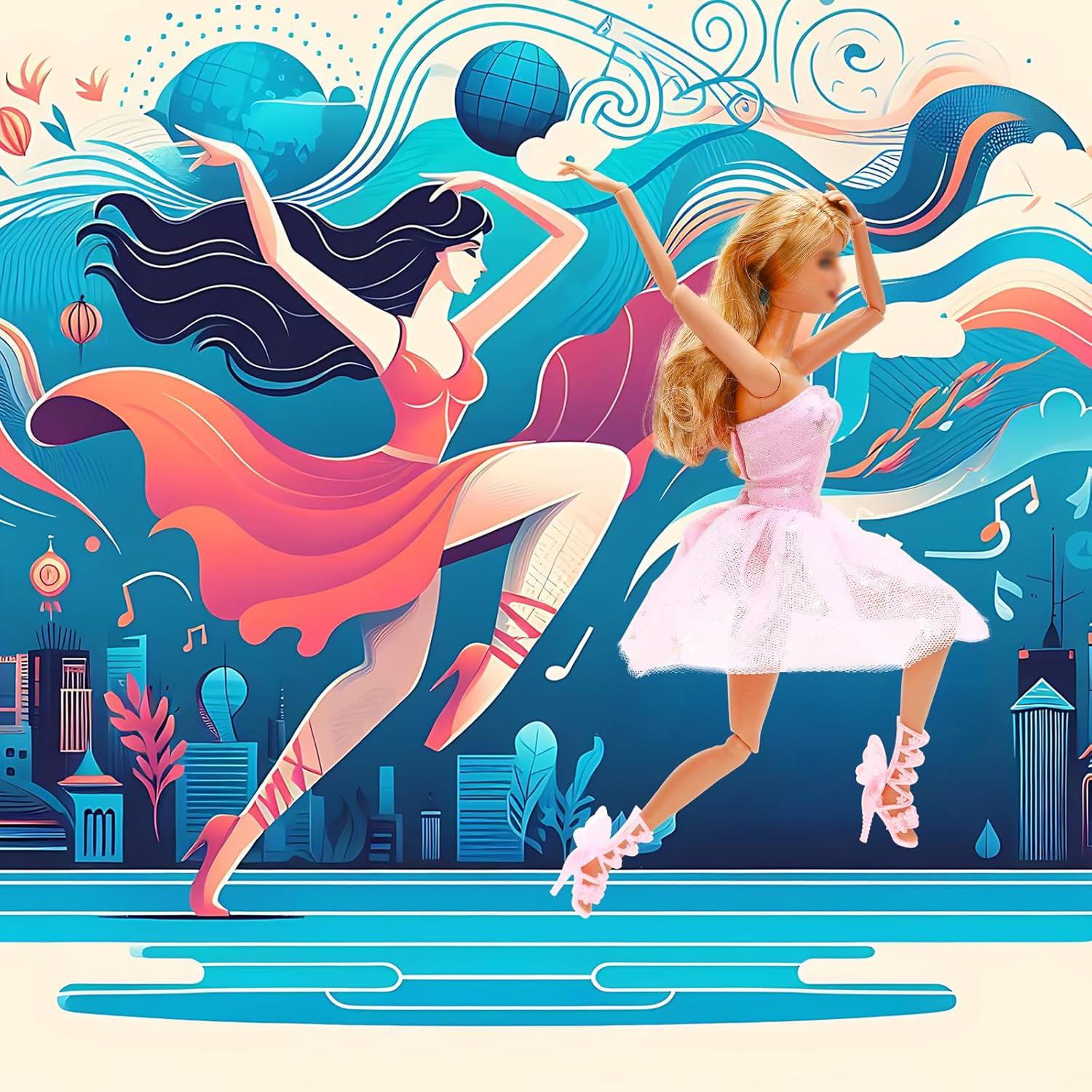 Juego de Ropa para Muñeca Joyfun 47 PCS Accesorios