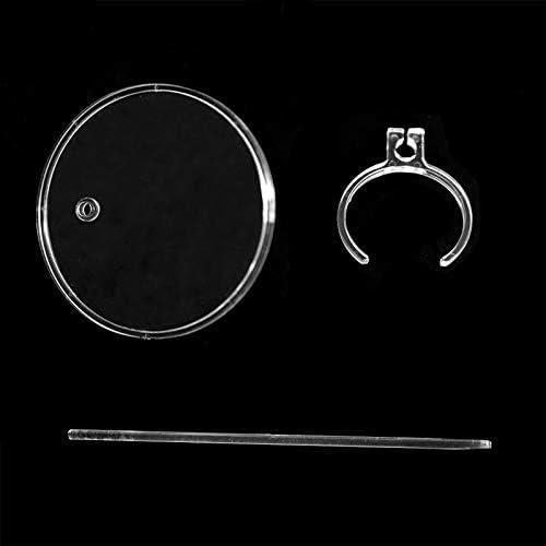 Soportes para Muñecas UCanaan 5 Pcs 25 cm Transparente