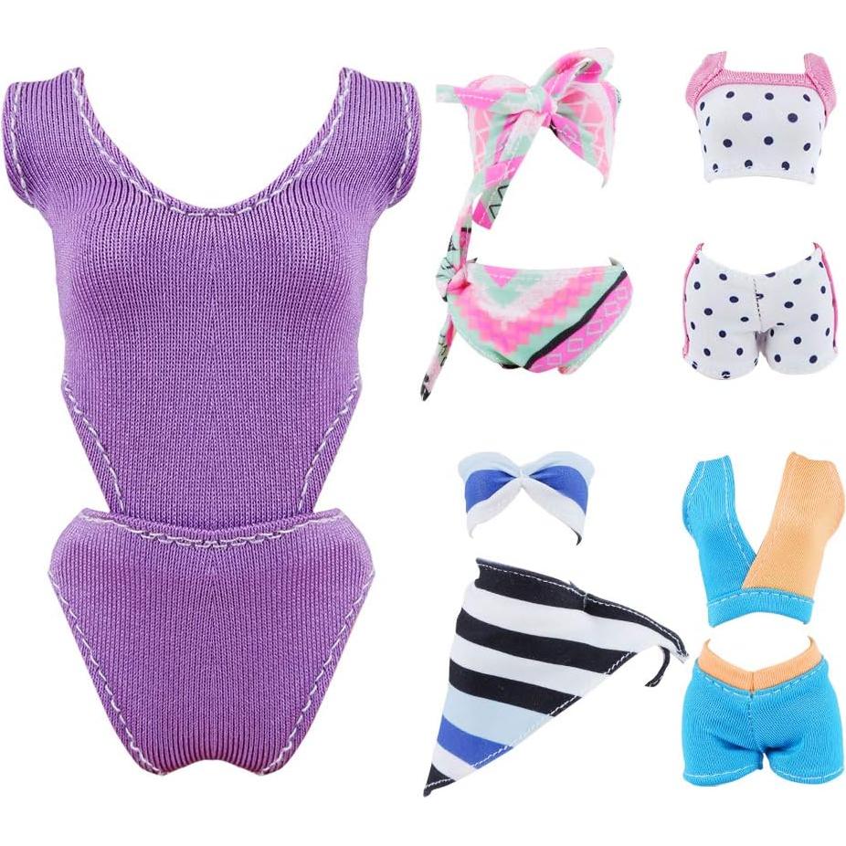 Conjunto E-TING para Muñeca 11.5" 3 Trajes + 3 Anillos