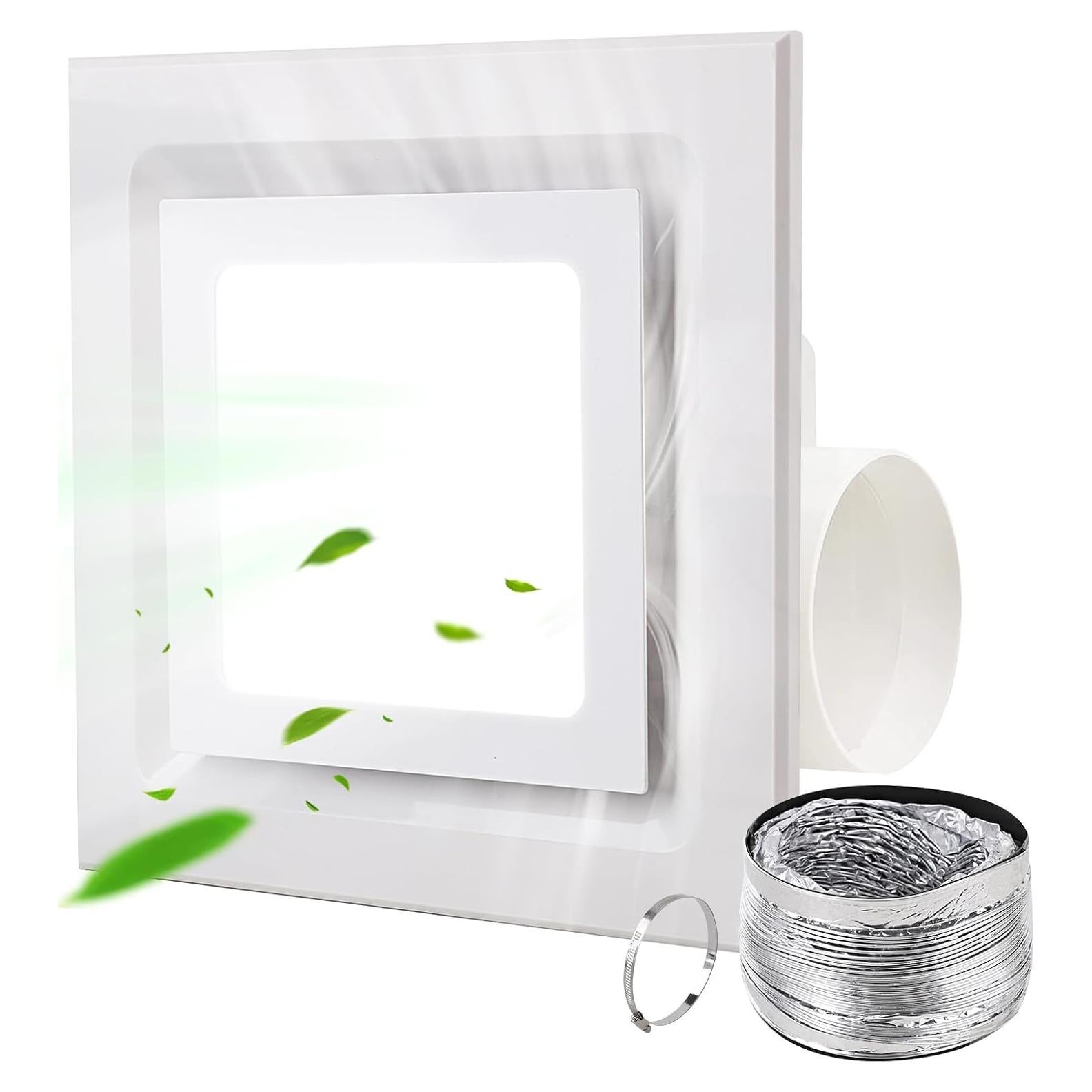 Ventilador de Baño FEITON con Luz LED 30W 110 CFM Silencioso