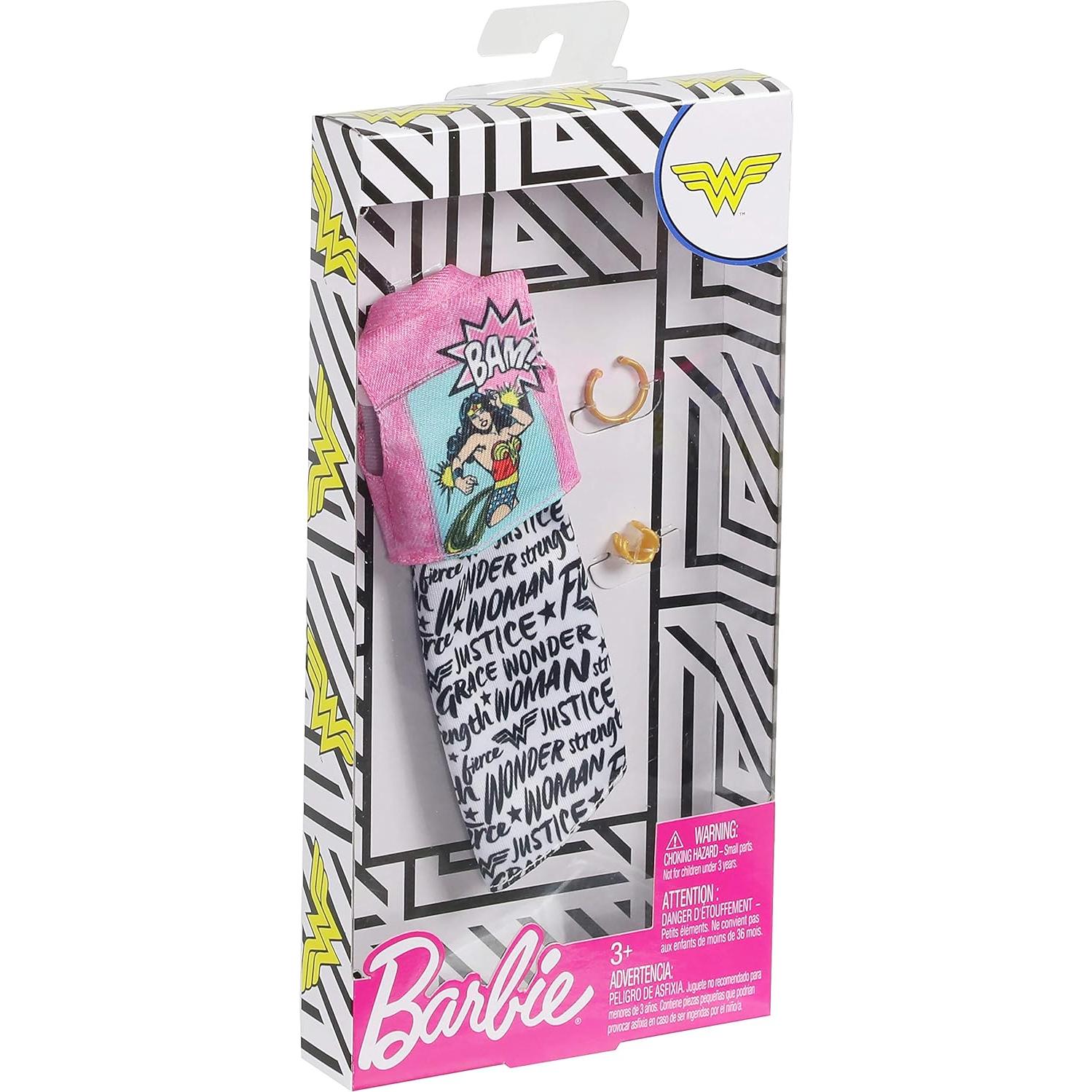 Conjunto Barbie Wonder Woman con Accesorios - Mattel