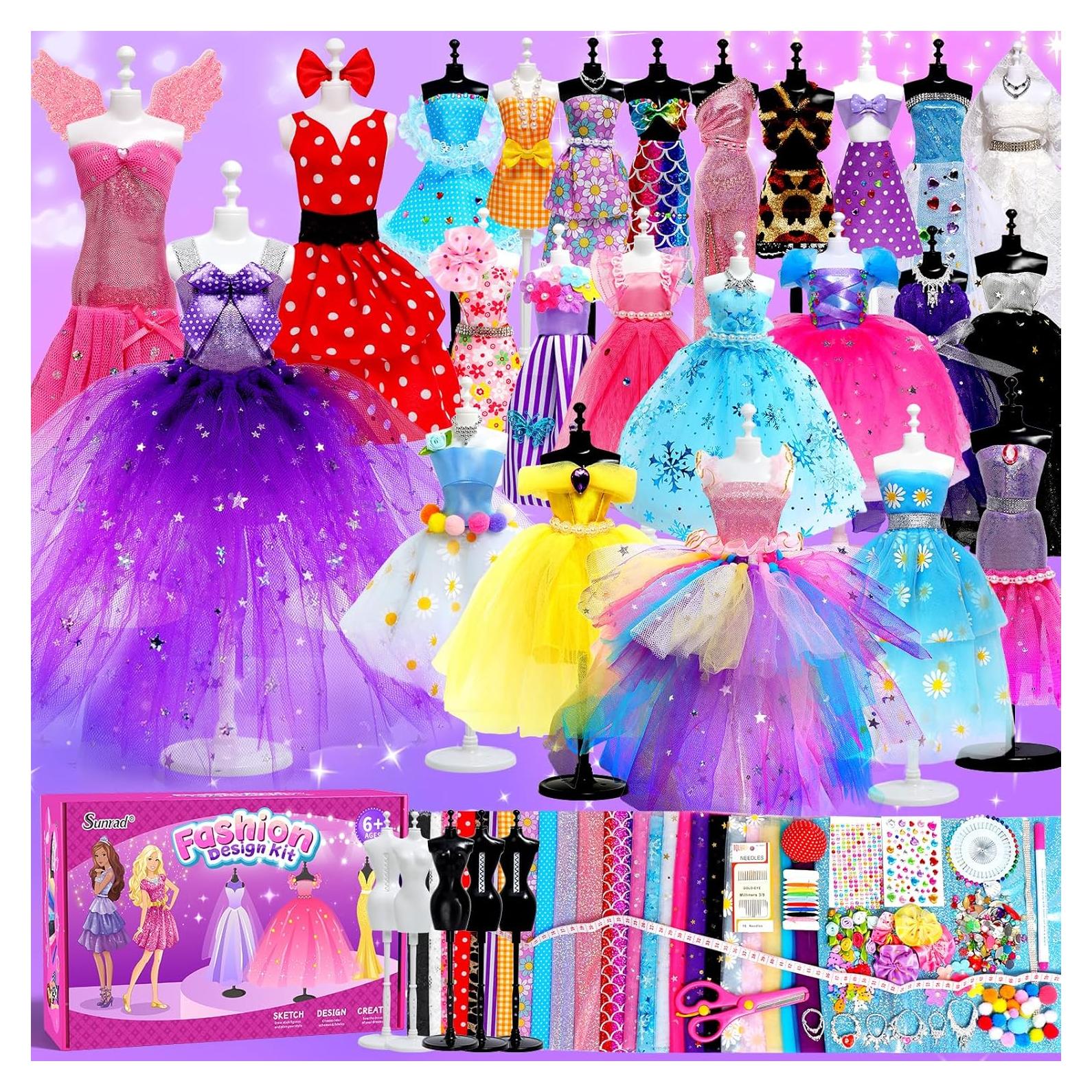 Kit de Diseñadora de Moda Sunrad 1000 Piezas para Niñas