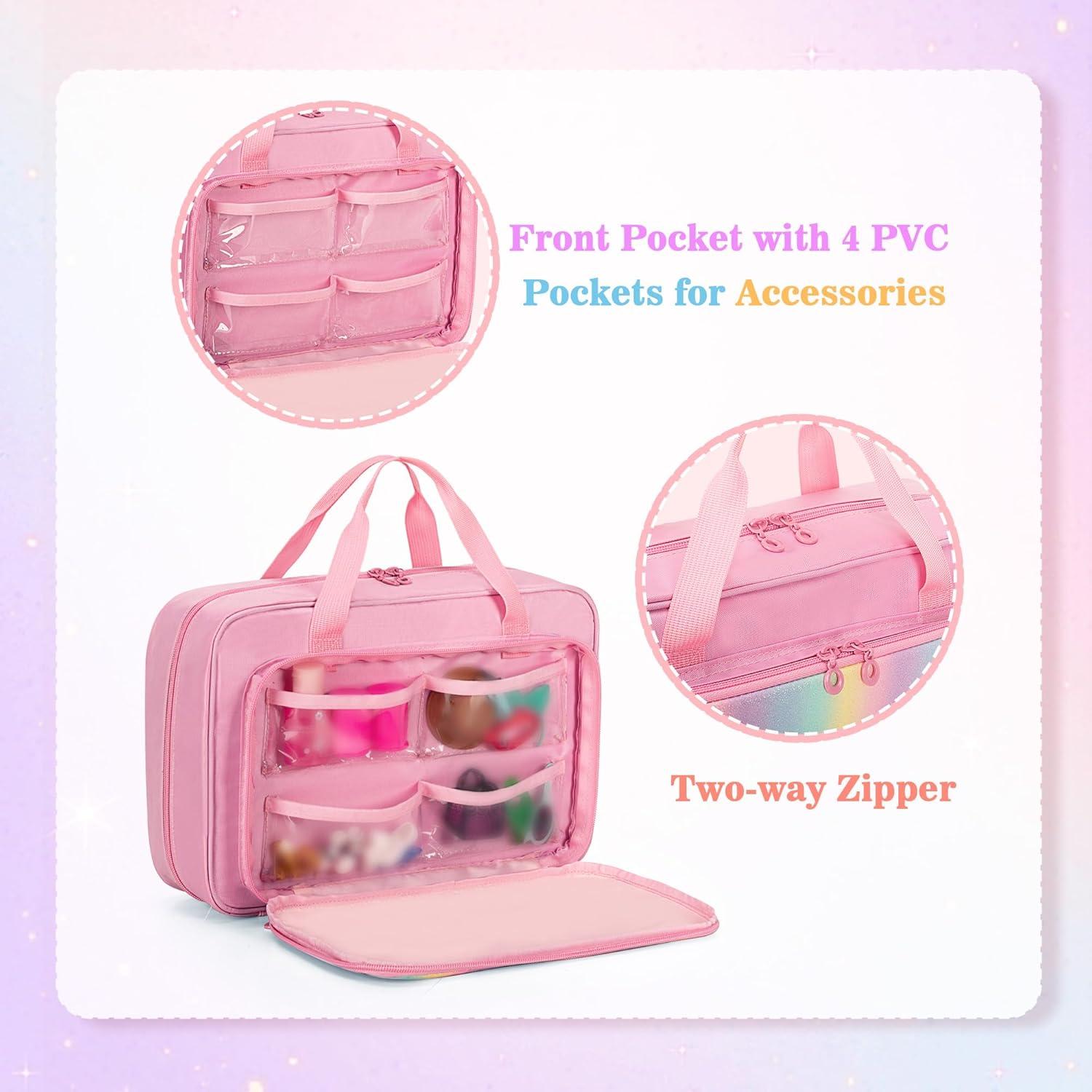 Funda de Transporte GRAOSO para Muñecas 30,48 cm Rosa