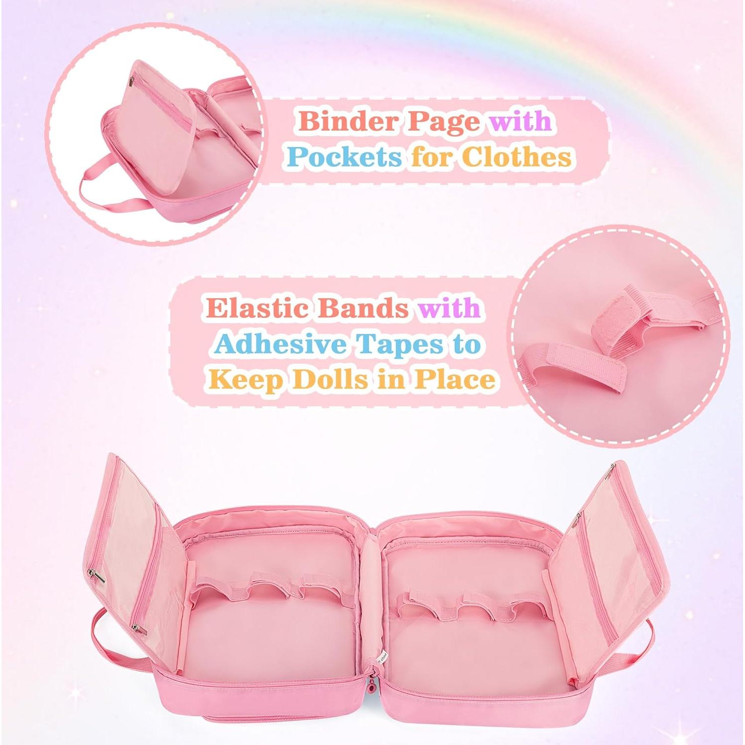 Funda de Transporte GRAOSO para Muñecas 30,48 cm Rosa