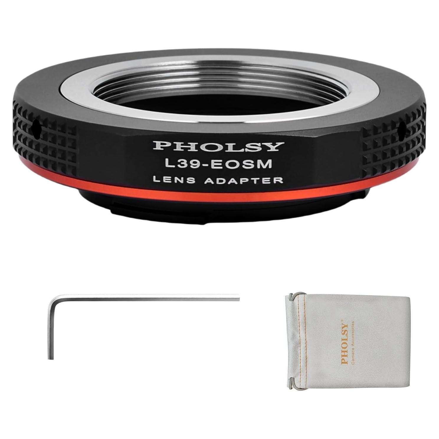 Adaptador de Montura PHOLSY L39 a Canon EF-M 39mm