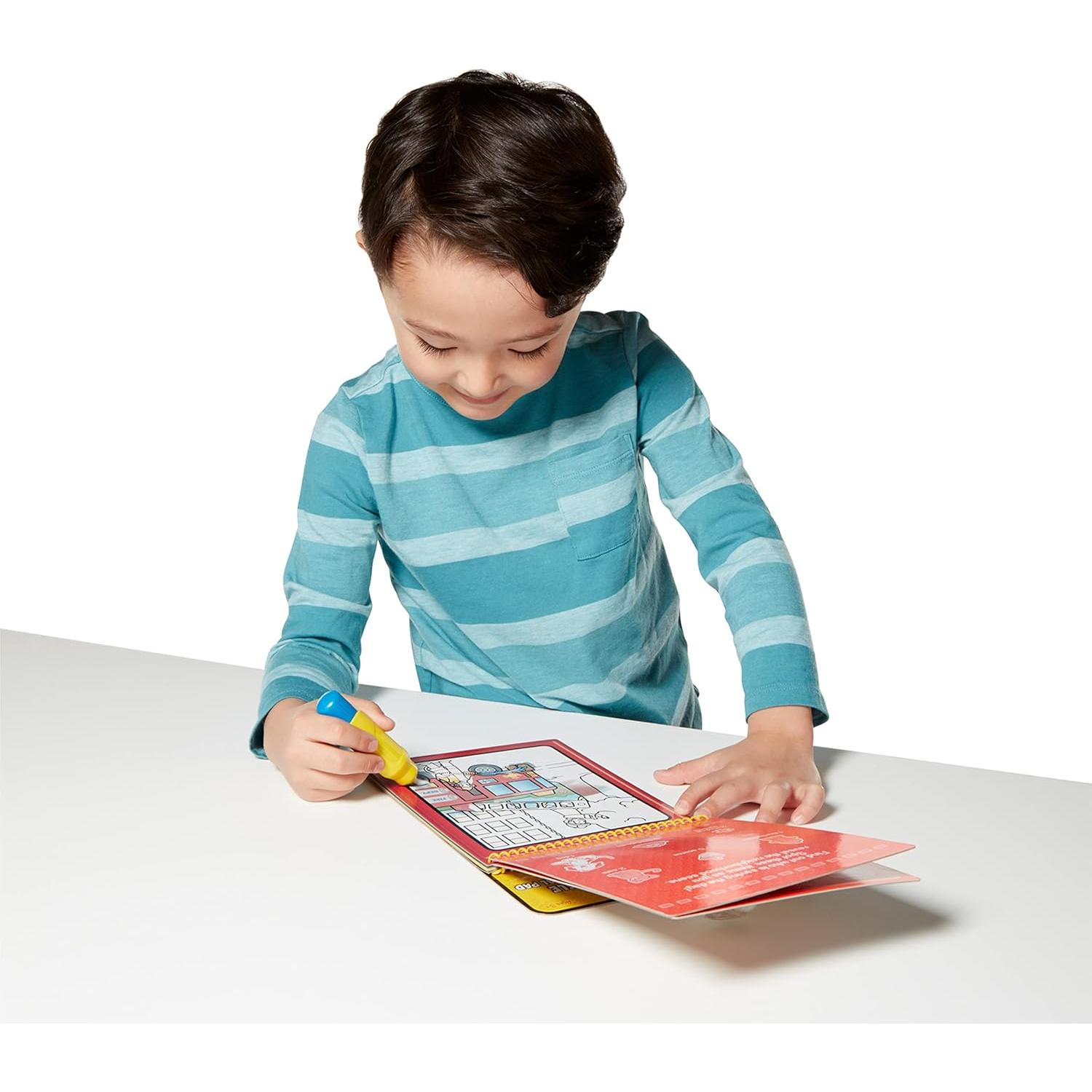 Melissa & Doug Libro de Actividades Vehículos con Agua WOW