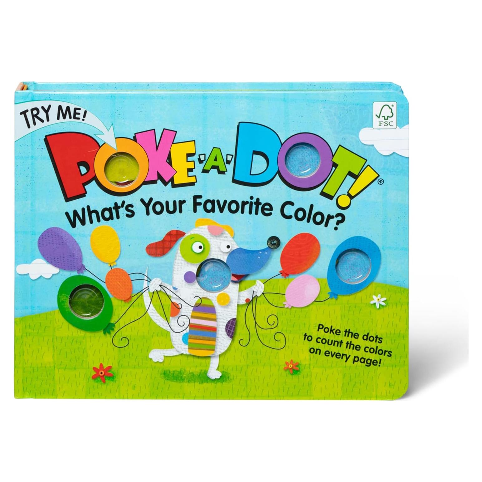 Libro Infantil Melissa & Doug Poke-a-Dot Colores 20 Páginas