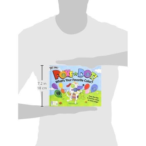Libro Infantil Melissa & Doug Poke-a-Dot Colores 20 Páginas