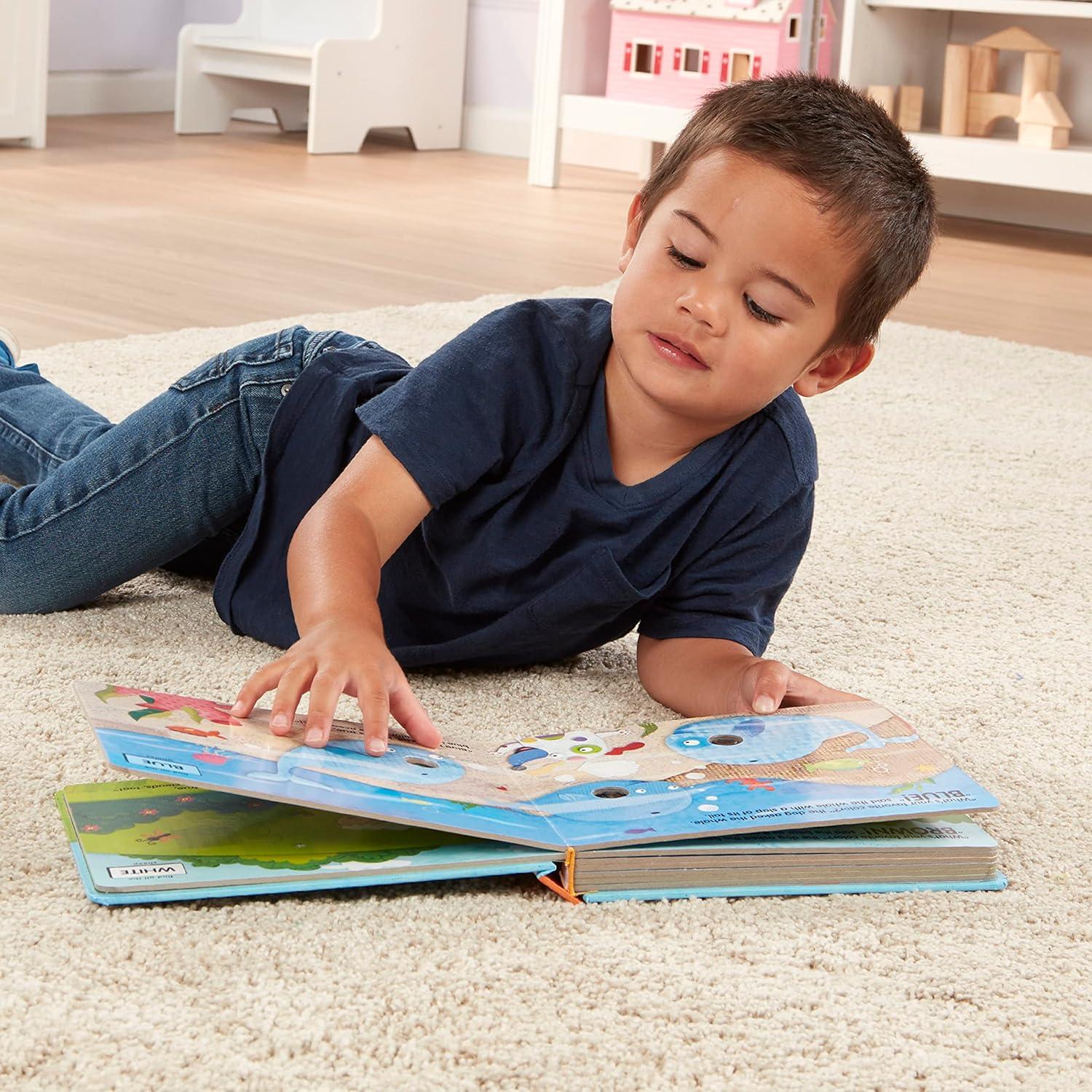 Libro Infantil Melissa & Doug Poke-a-Dot Colores 20 Páginas