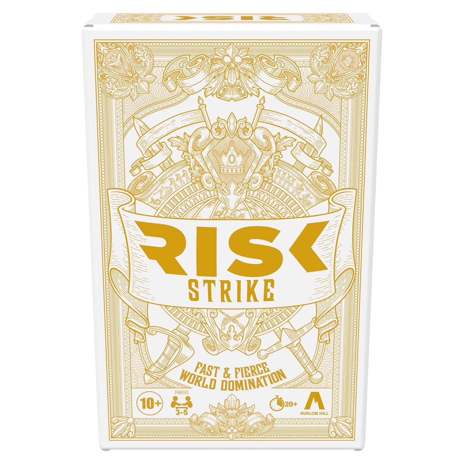 Juego de Cartas y Dados Risk Strike Hasbro para 2-5 Jugadores