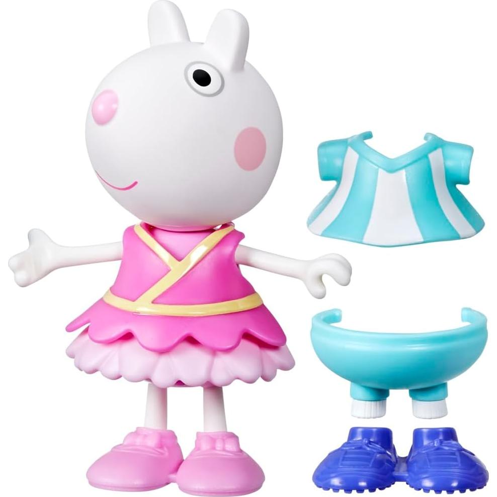 Muñeca Suzy Sheep de Peppa Pig con 6 accesorios 15 cm