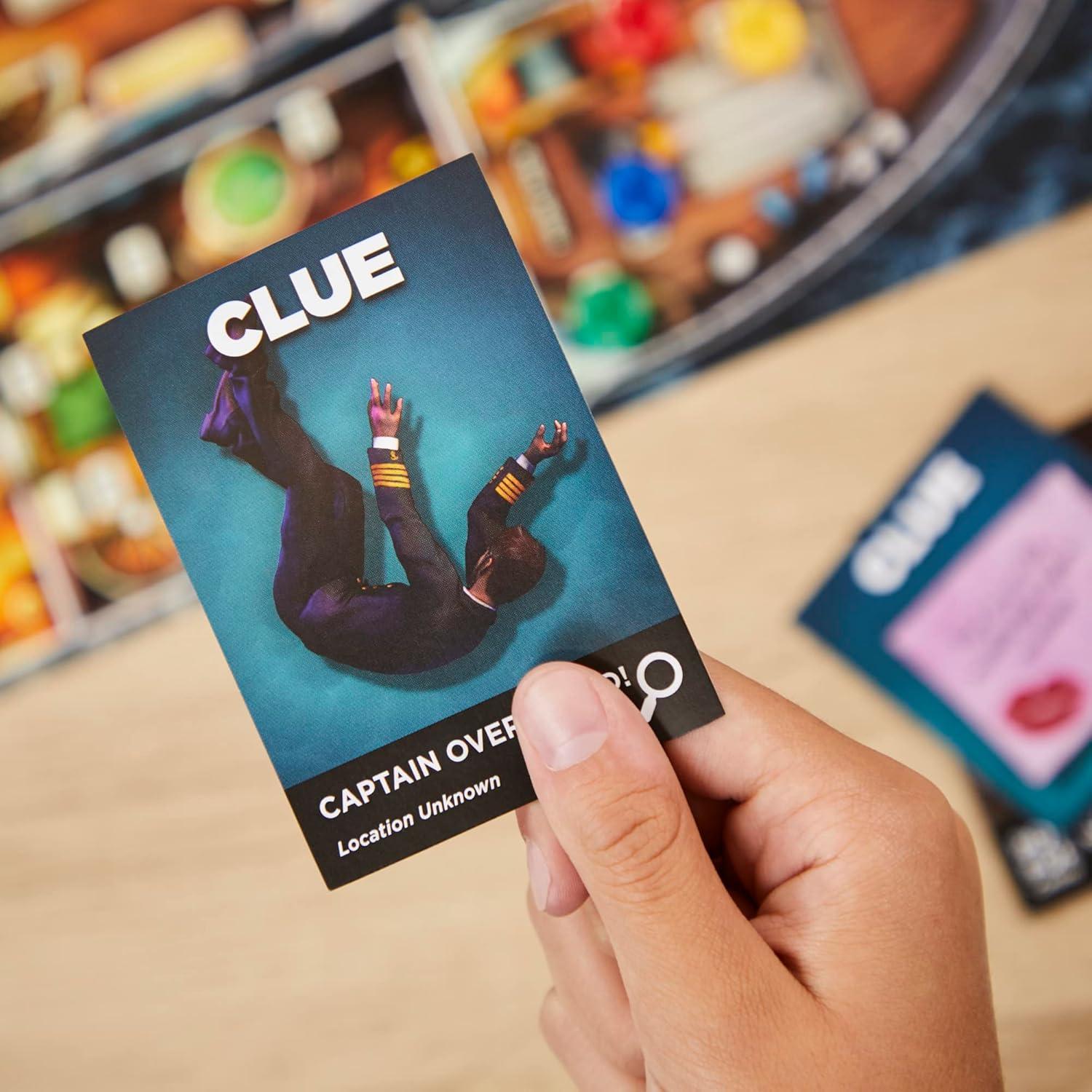 Juego de Mesa Clue Hasbro Sabotaje en los Mares Altos