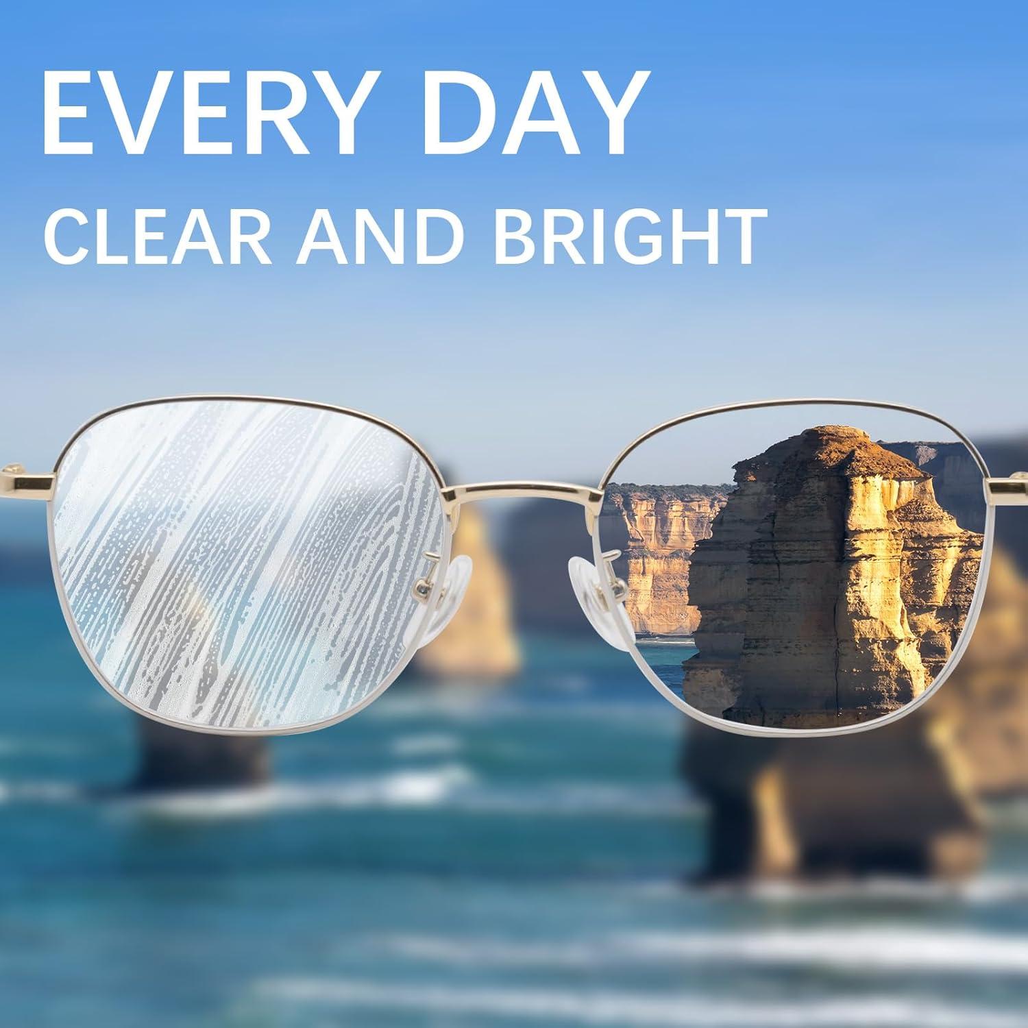 Paquete de 80 Paños de Microfibra para Gafas 15x18 cm