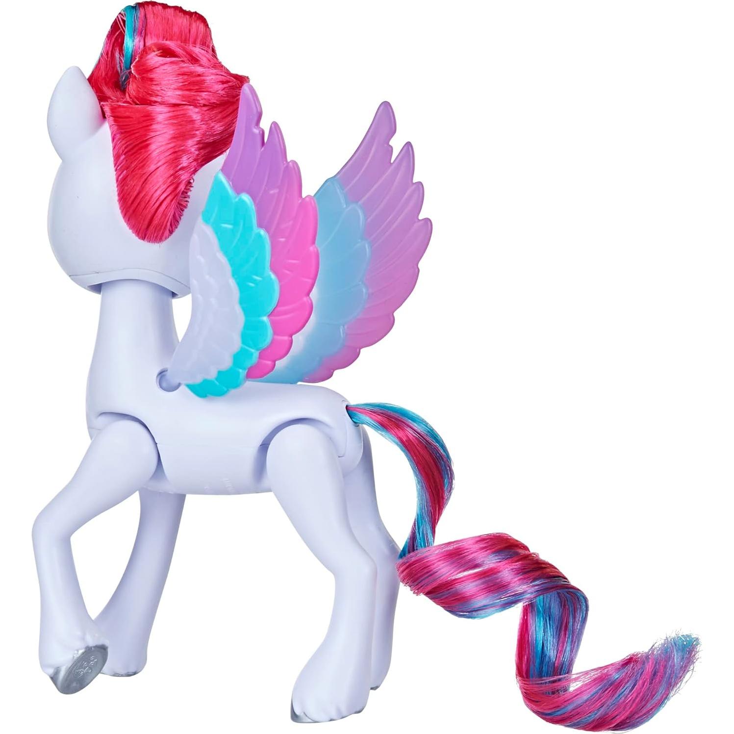 My Little Pony Toys Zipp Storm Style of The Day, 5-Inch Hair Styling Dolls with Fashions, Toys for 5 Year Old Girls and Boys