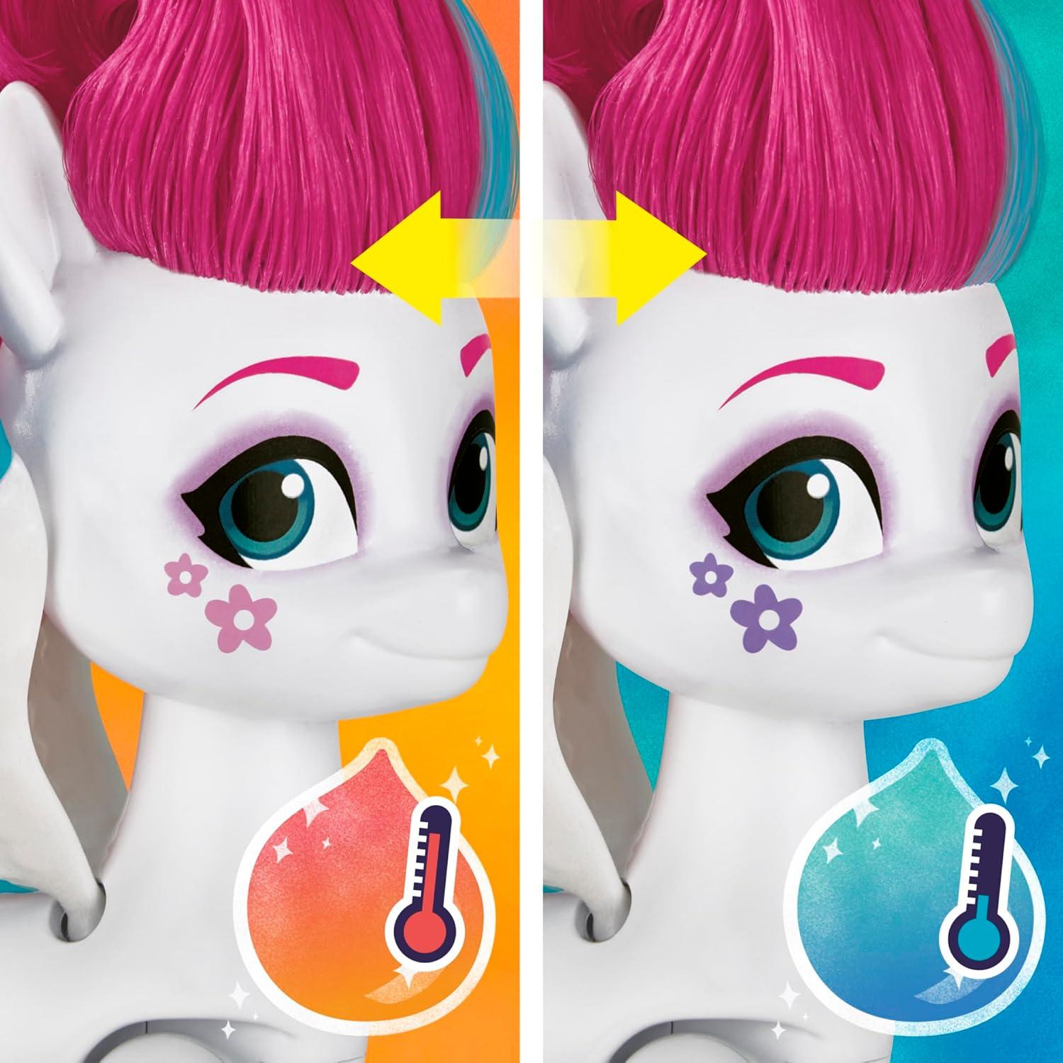 My Little Pony Toys Zipp Storm Style of The Day, 5-Inch Hair Styling Dolls with Fashions, Toys for 5 Year Old Girls and Boys