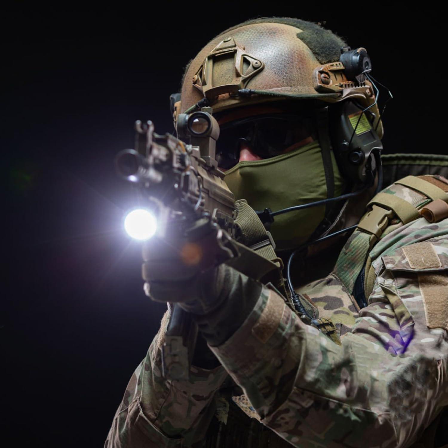 Balaclava Gaiter Refrigerante Wheebo 12 Piezas UV Verde Militar