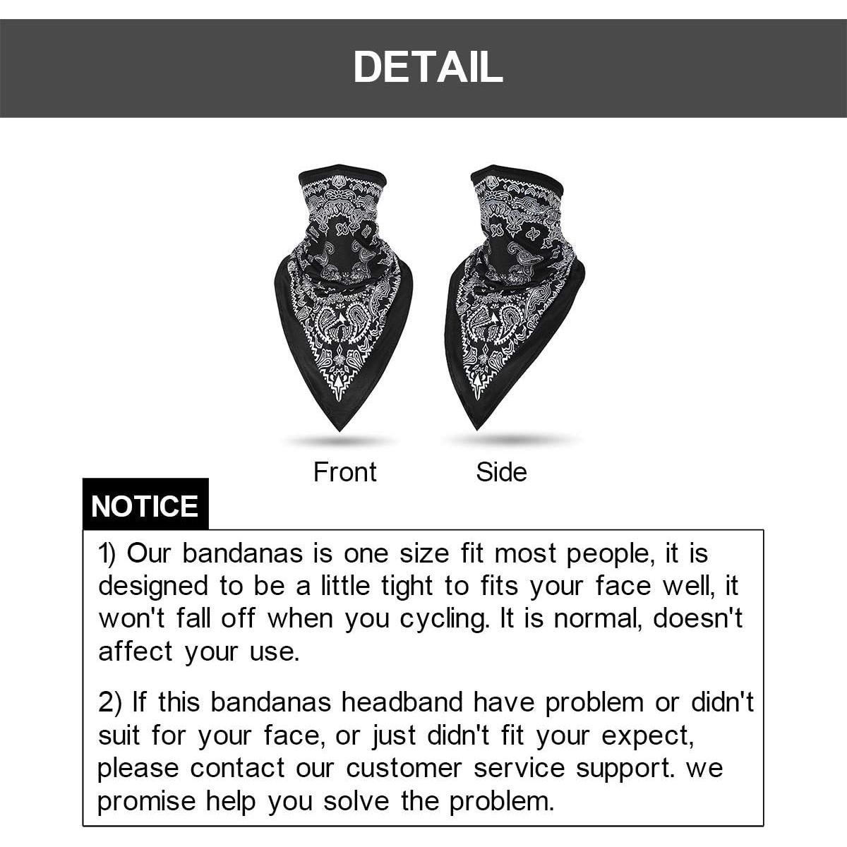 Bandana Multifuncional LKXHarleya Paisley - Secado Rápido UV