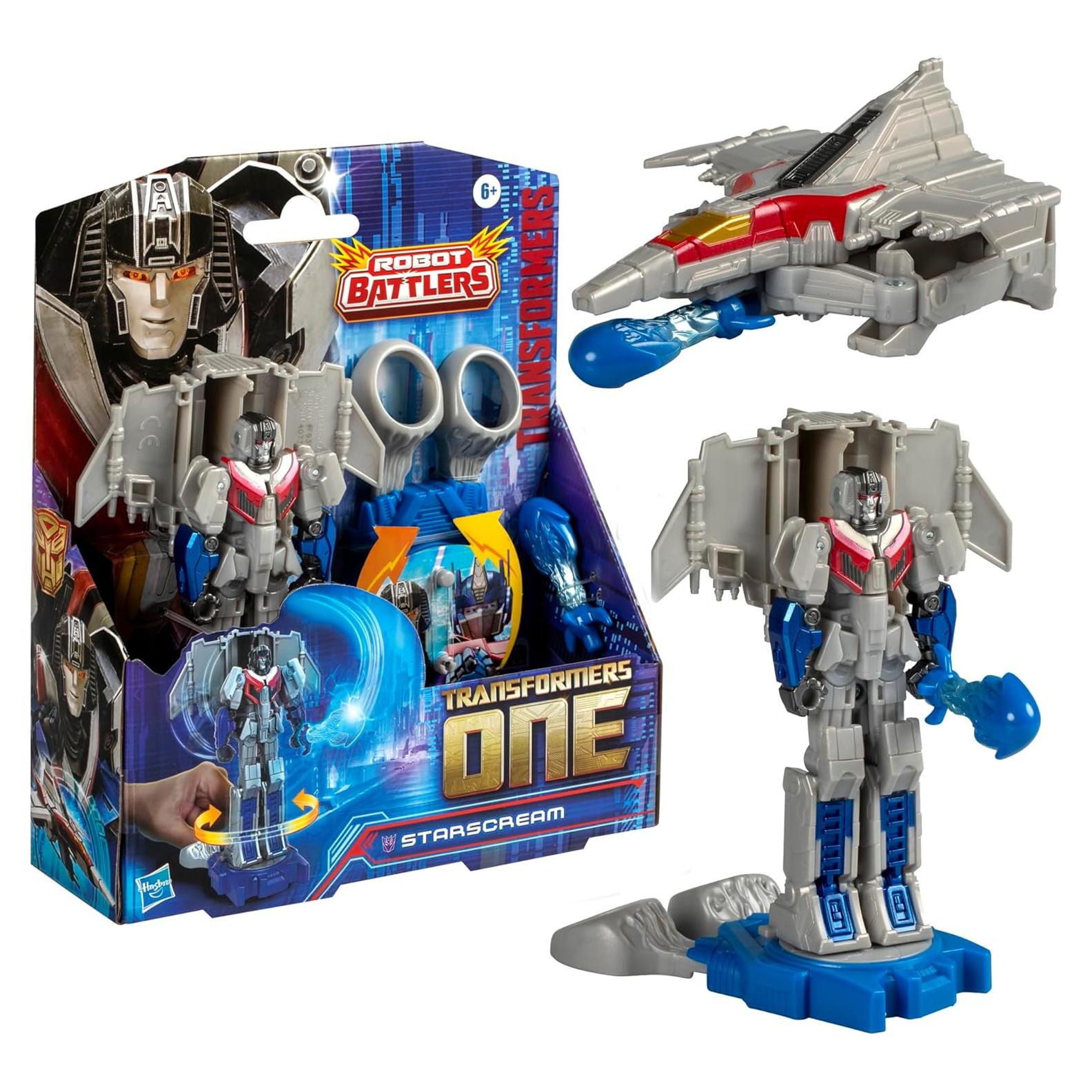 Figura de acción Transformers One Starscream 11.5 cm con Base