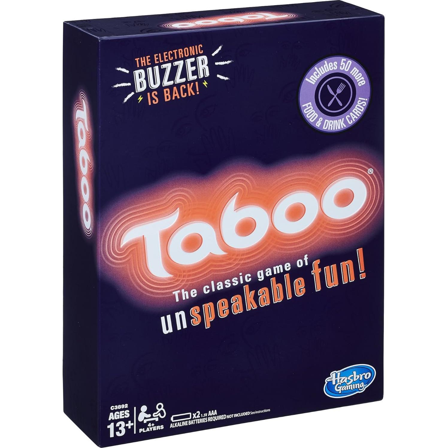 Juego de Mesa Taboo Party Hasbro con Buzzer Electrónico