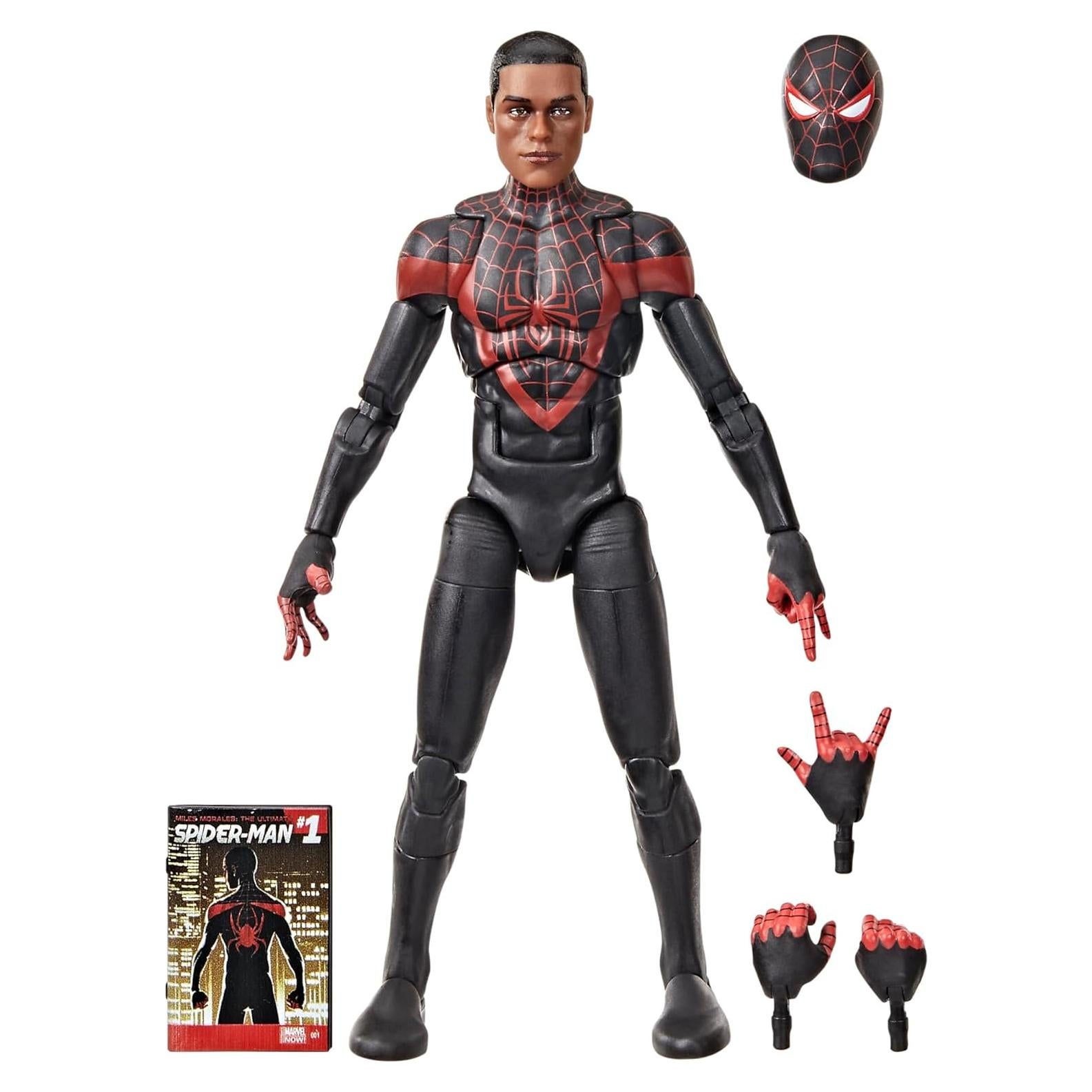 Figura de acción Marvel Legends Ultimate Miles Morales 15 cm